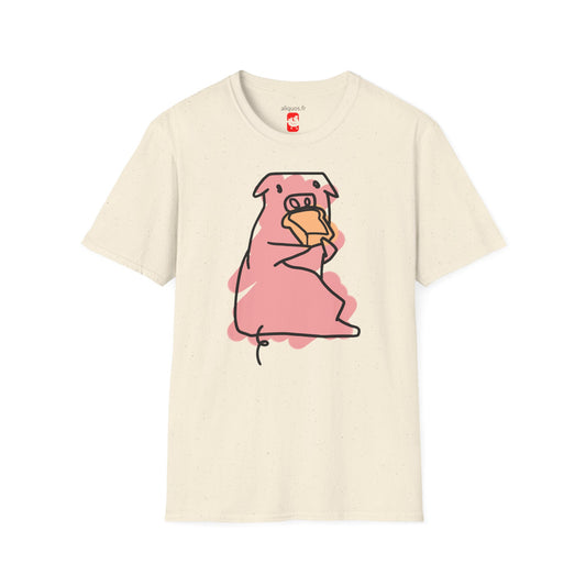 Unisex T-Shirt - Pigging Out -  Aliquos