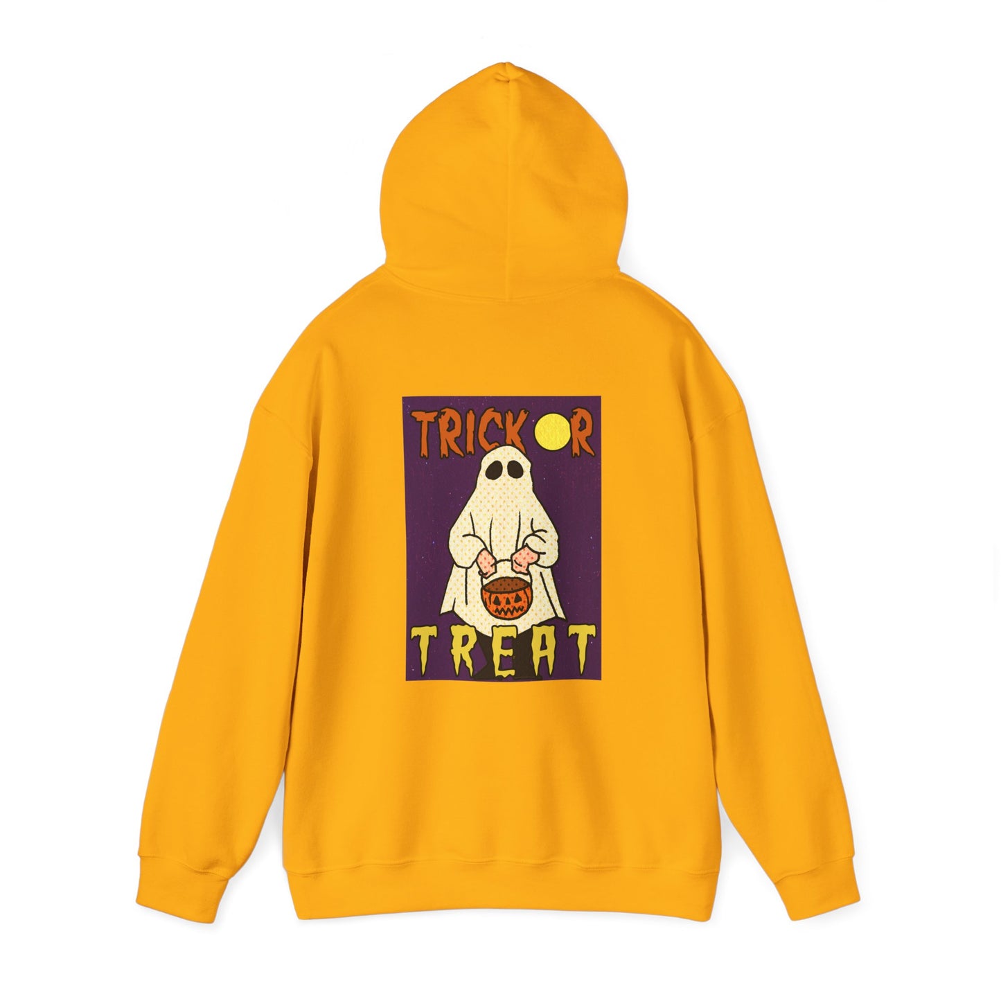 Sweat à capuche unisexe - Motif « Trick or Treat Ghost » 