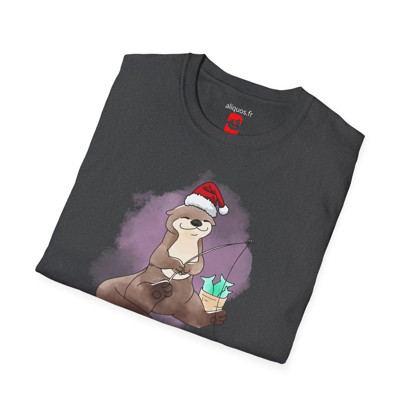 Unisex T-Shirt - Christmas Otter 6