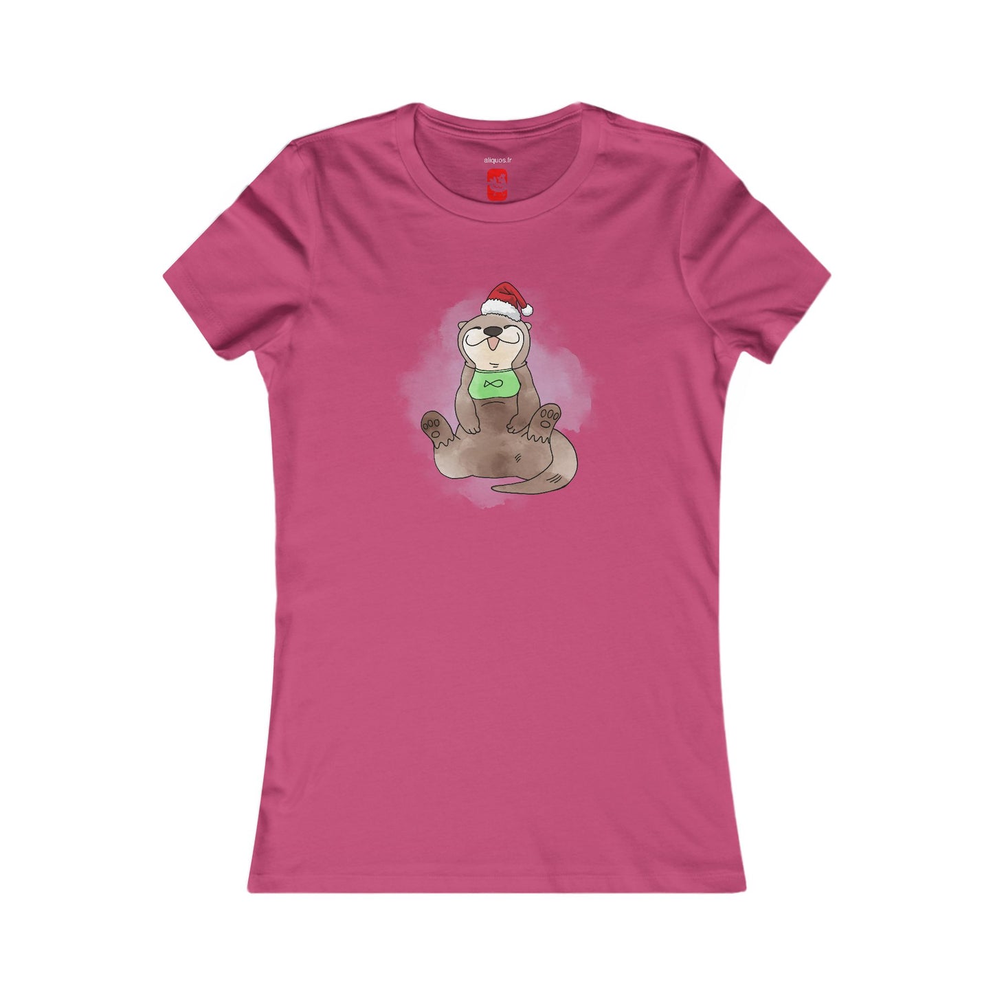 Damen T-Shirt - Weihnachtsotter 2 
