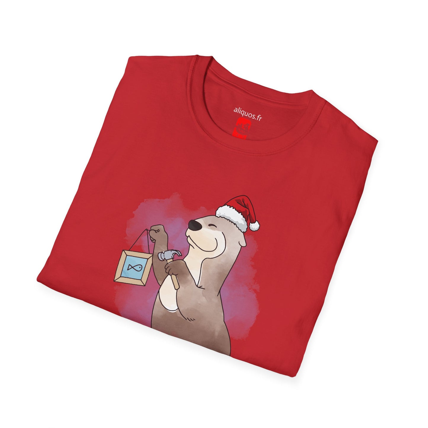 Unisex T-Shirt - Christmas Otter 14
