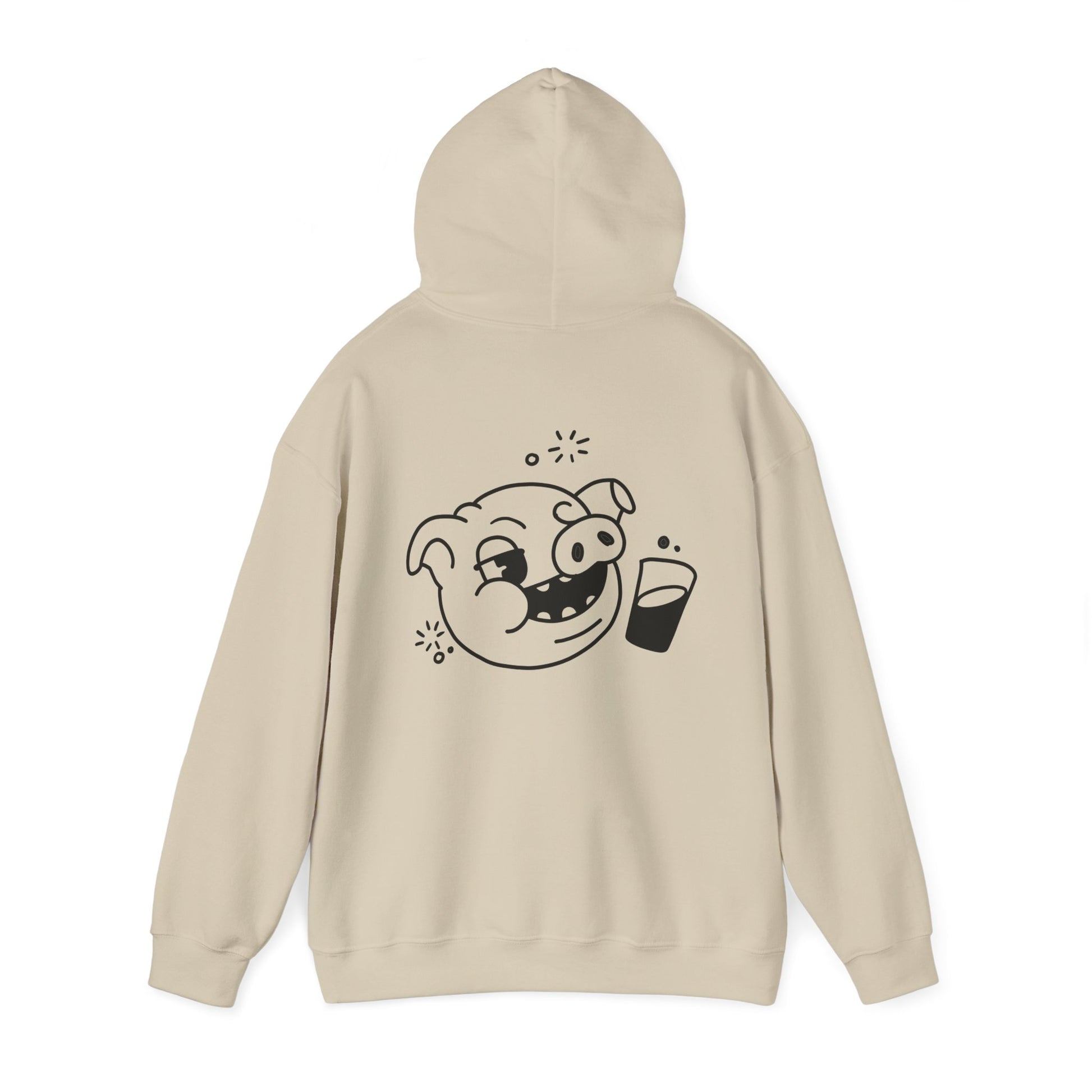 Drunken Piggy Unisex Hooded Sweatshirt - ALIQUOS