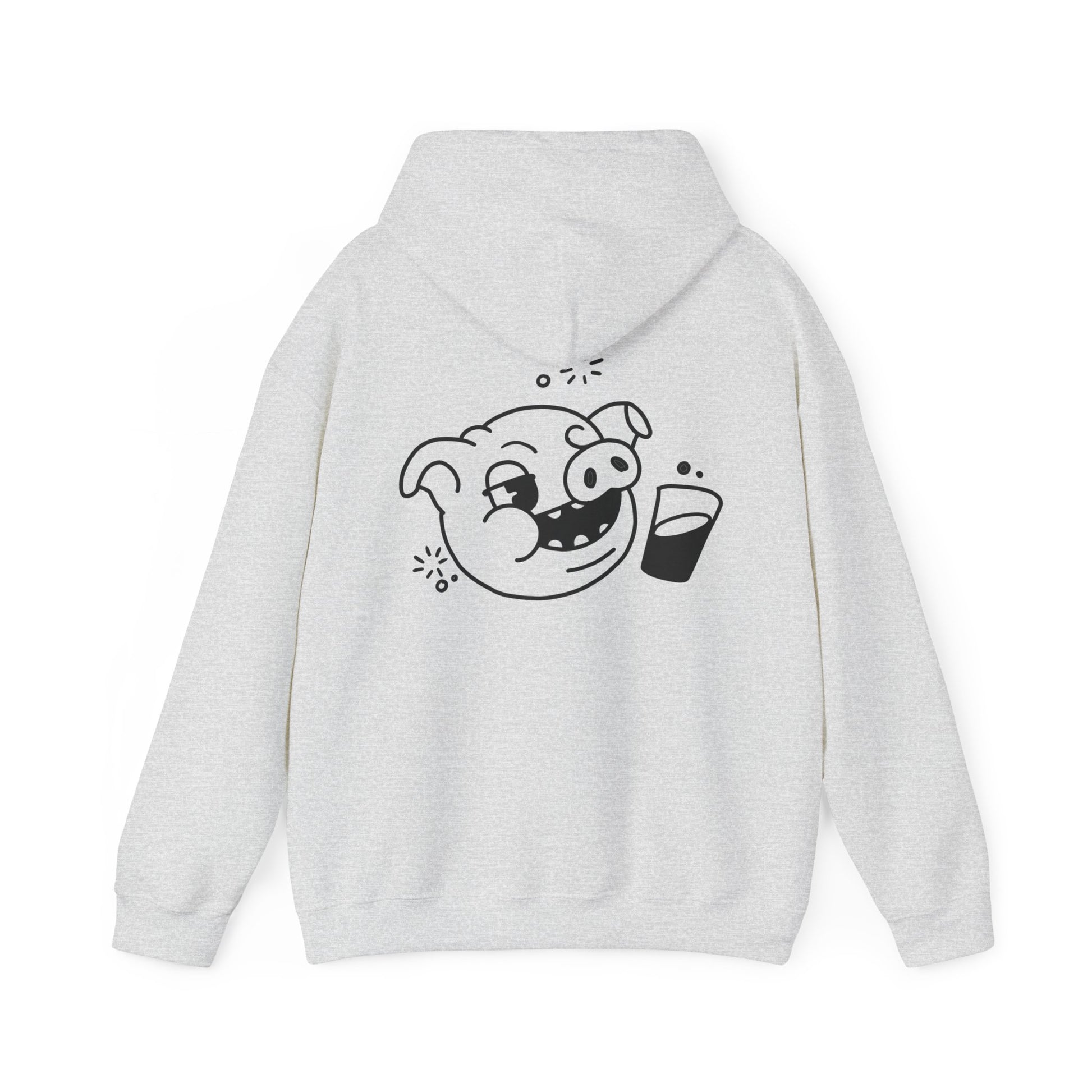 Drunken Piggy Unisex Hooded Sweatshirt - ALIQUOS