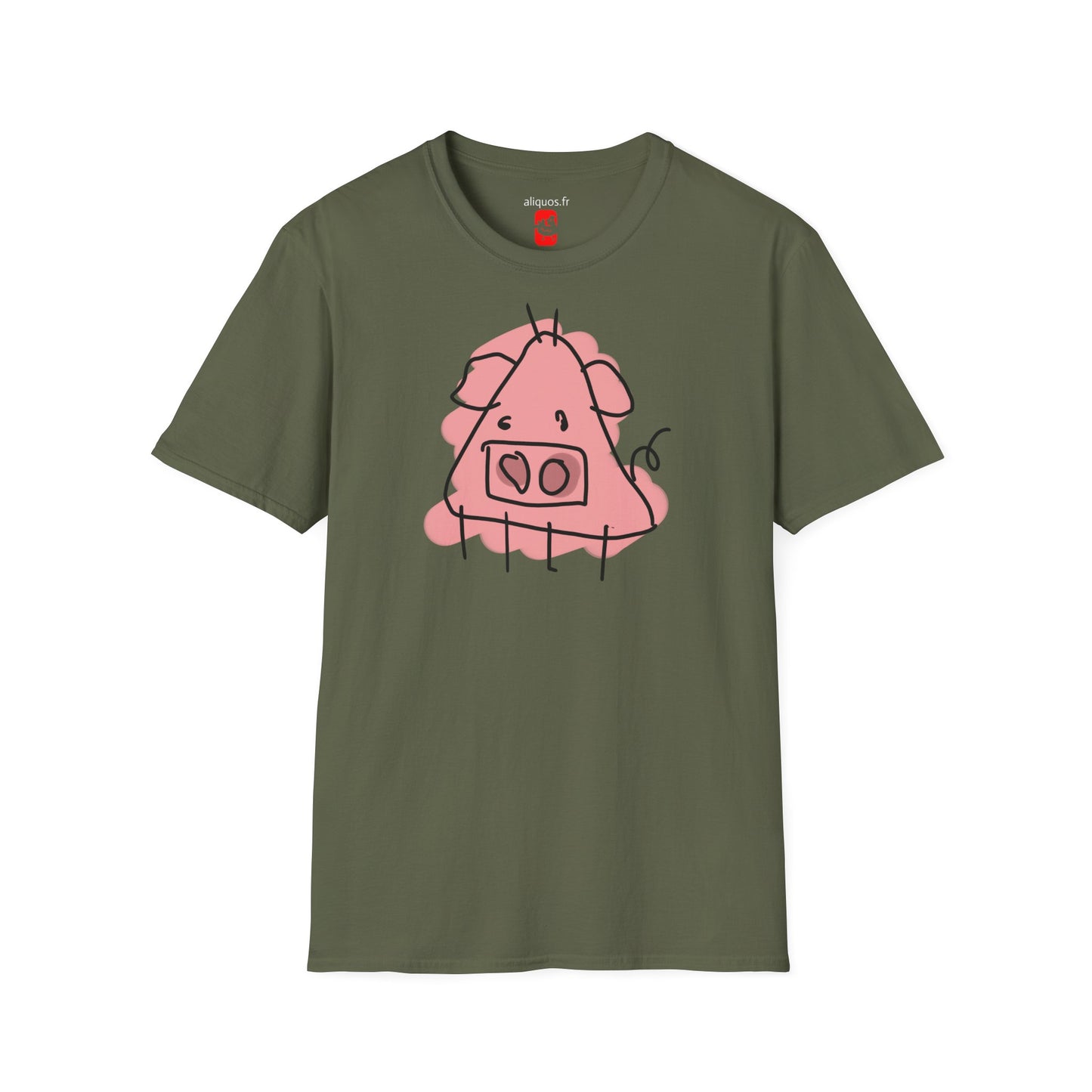 Unisex T-Shirt - Dorito Pig -  Aliquos