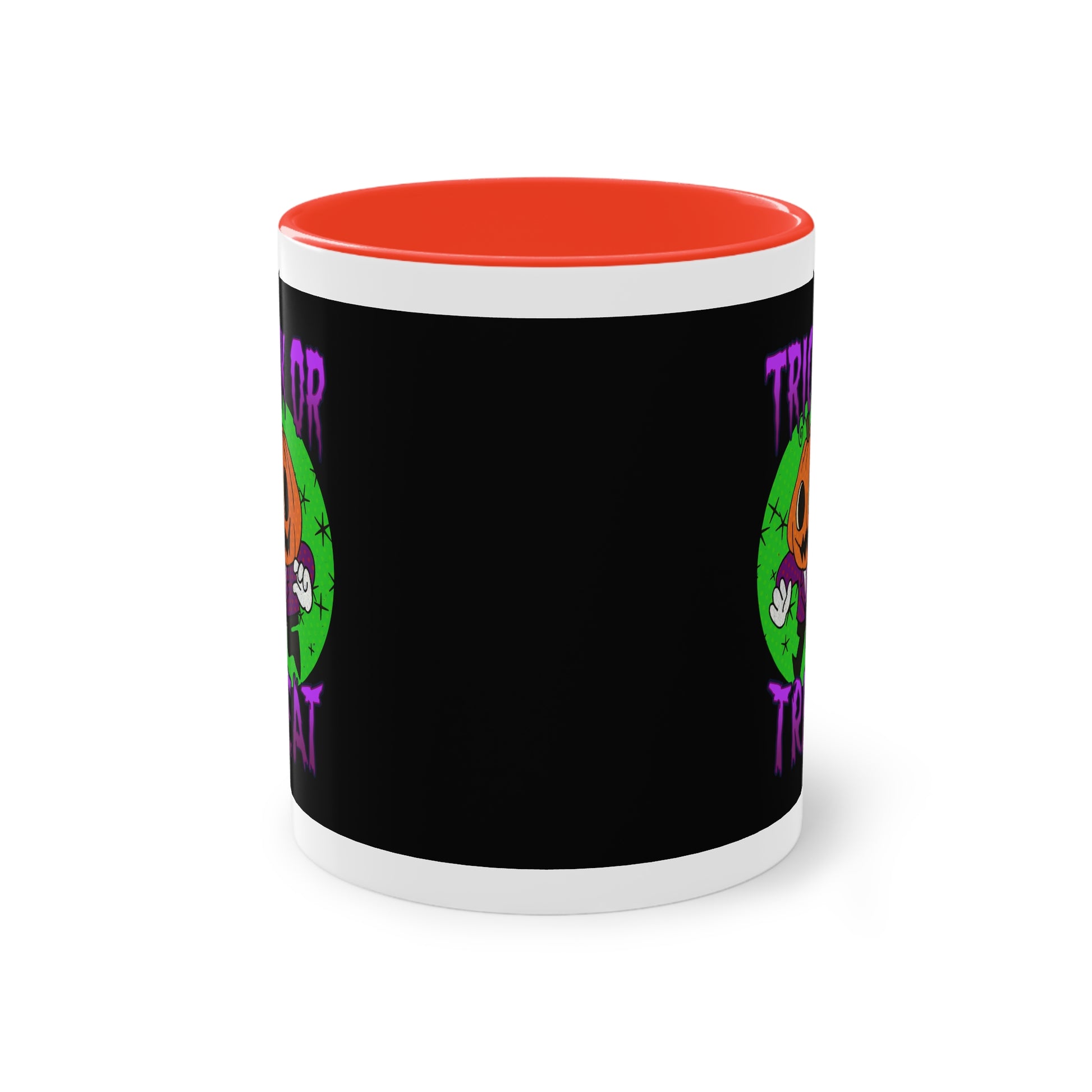Two Tone Mug - Halloween Jack O' Lantern - ALIQUOS