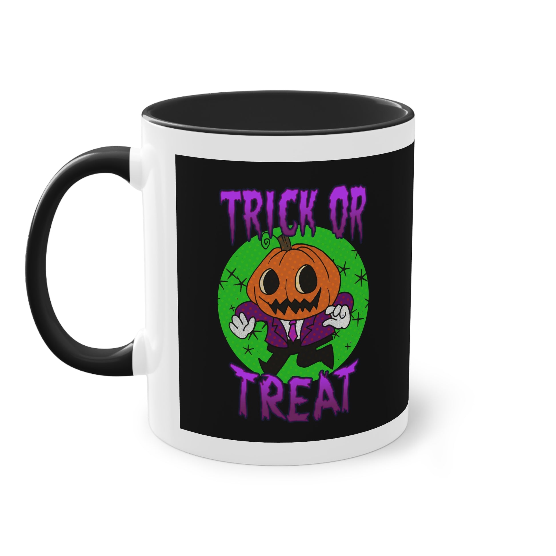 Two Tone Mug - Halloween Jack O' Lantern - ALIQUOS
