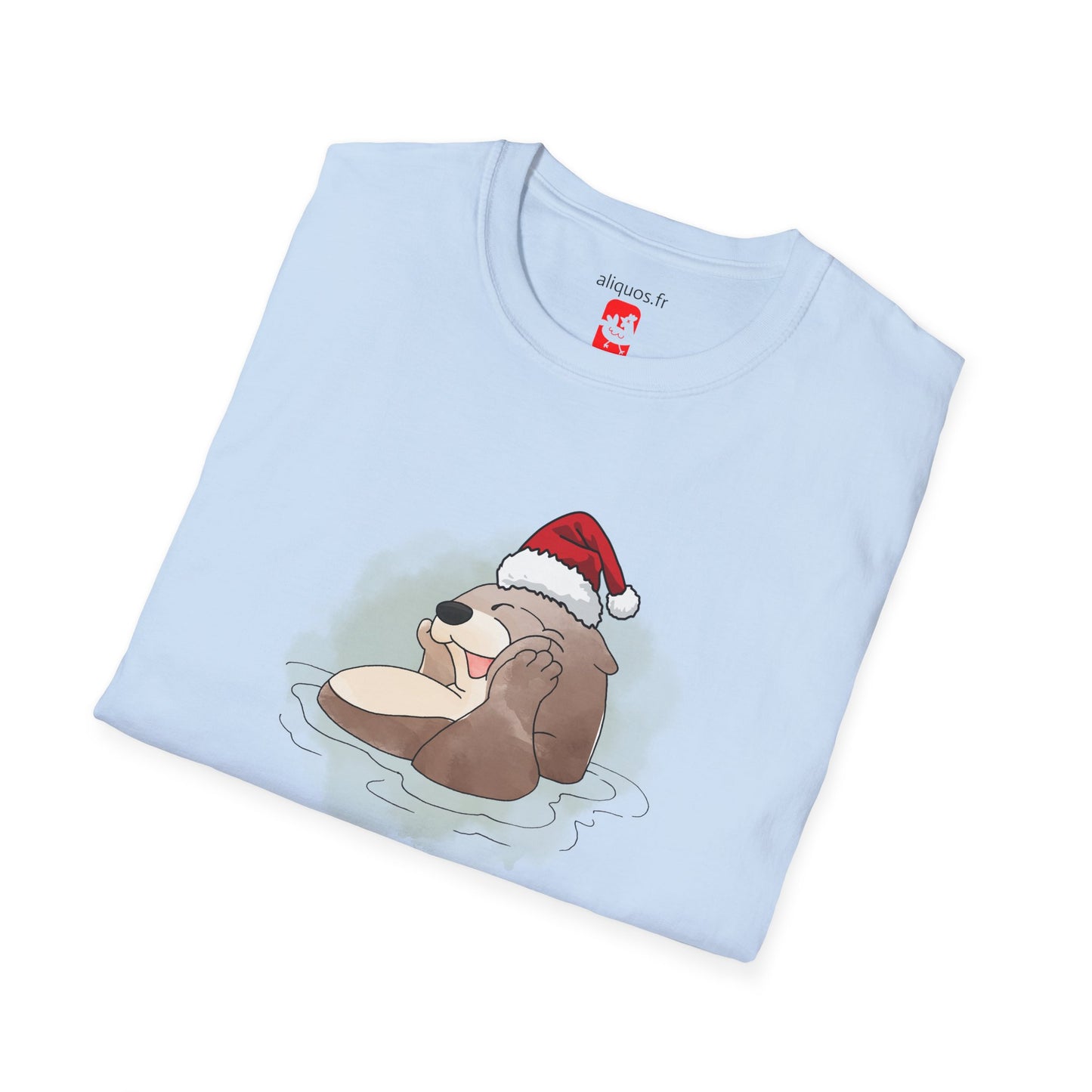Unisex T-Shirt - Christmas Otter 7