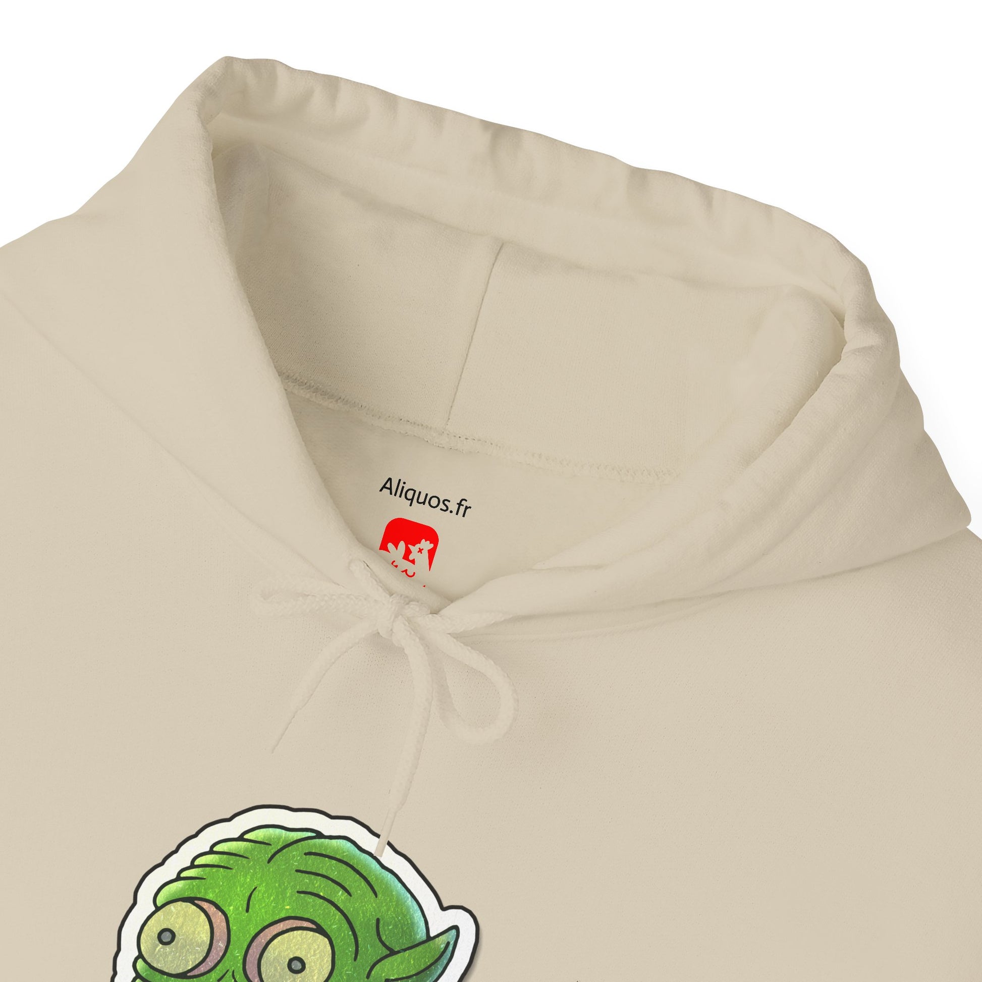 Unisex Hooded Sweatshirt - Water Monster Design - ALIQUOS