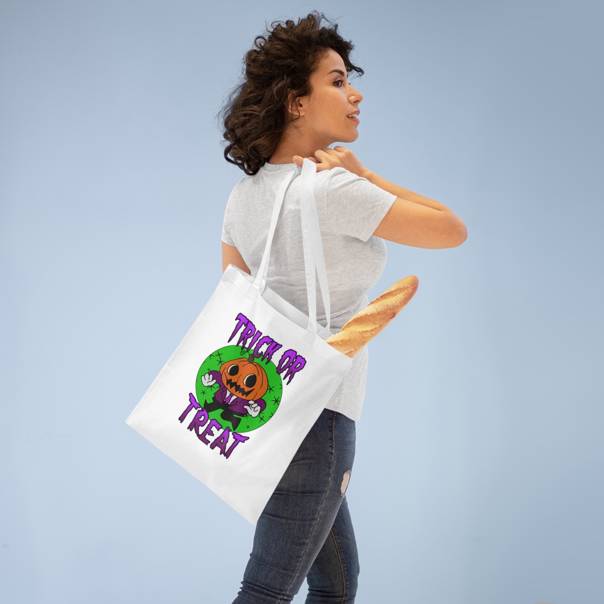 Tote Bag - Halloween Jack O' Lantern - ALIQUOS