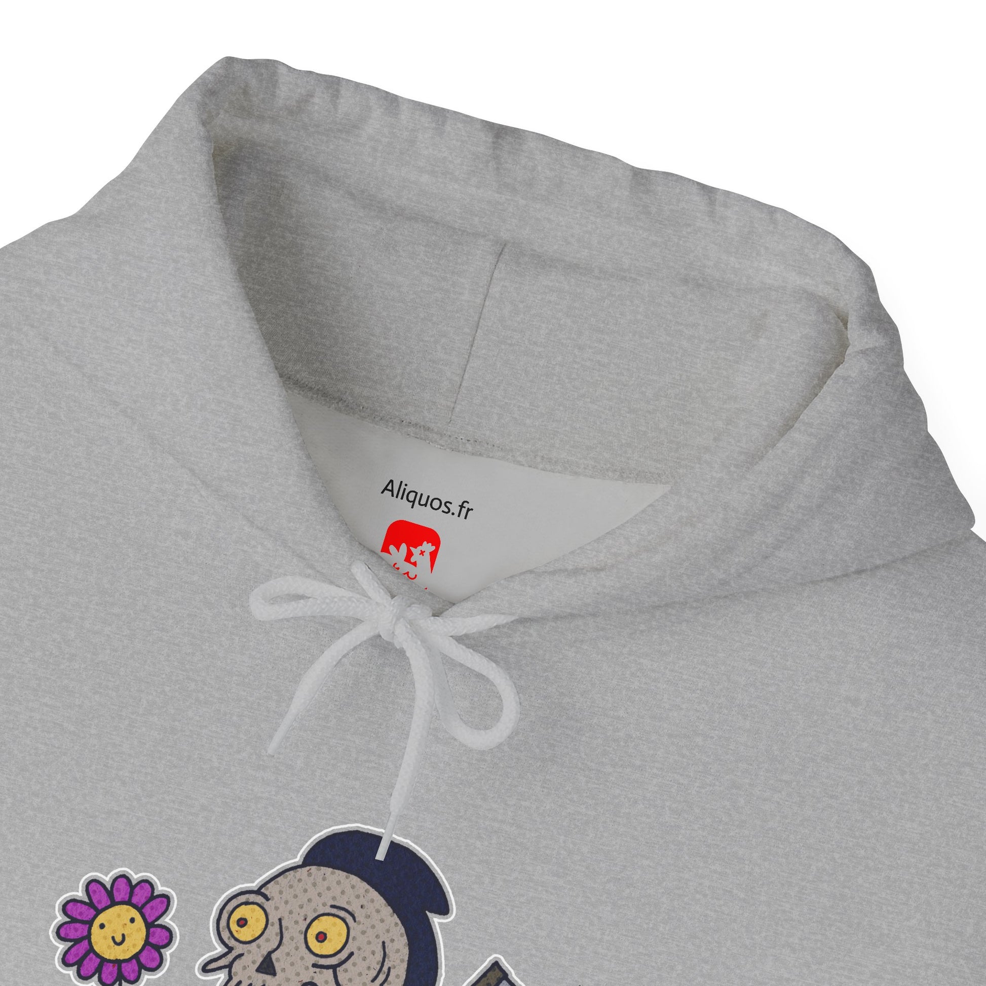 Unisex Hooded Sweatshirt -  Kill 'Em With Kindness Design - ALIQUOS
