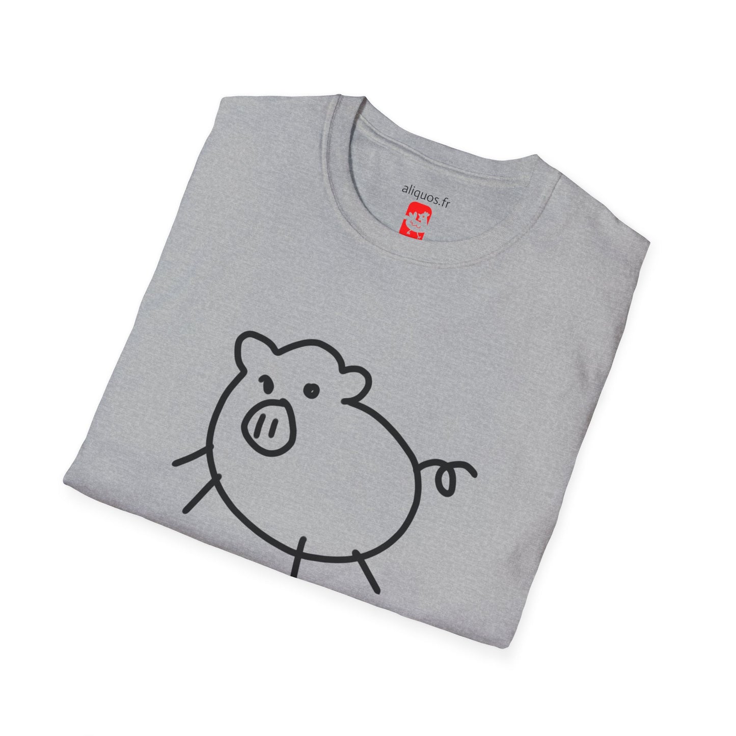 Unisex T-Shirt - Pig Fan Art -  Aliquos
