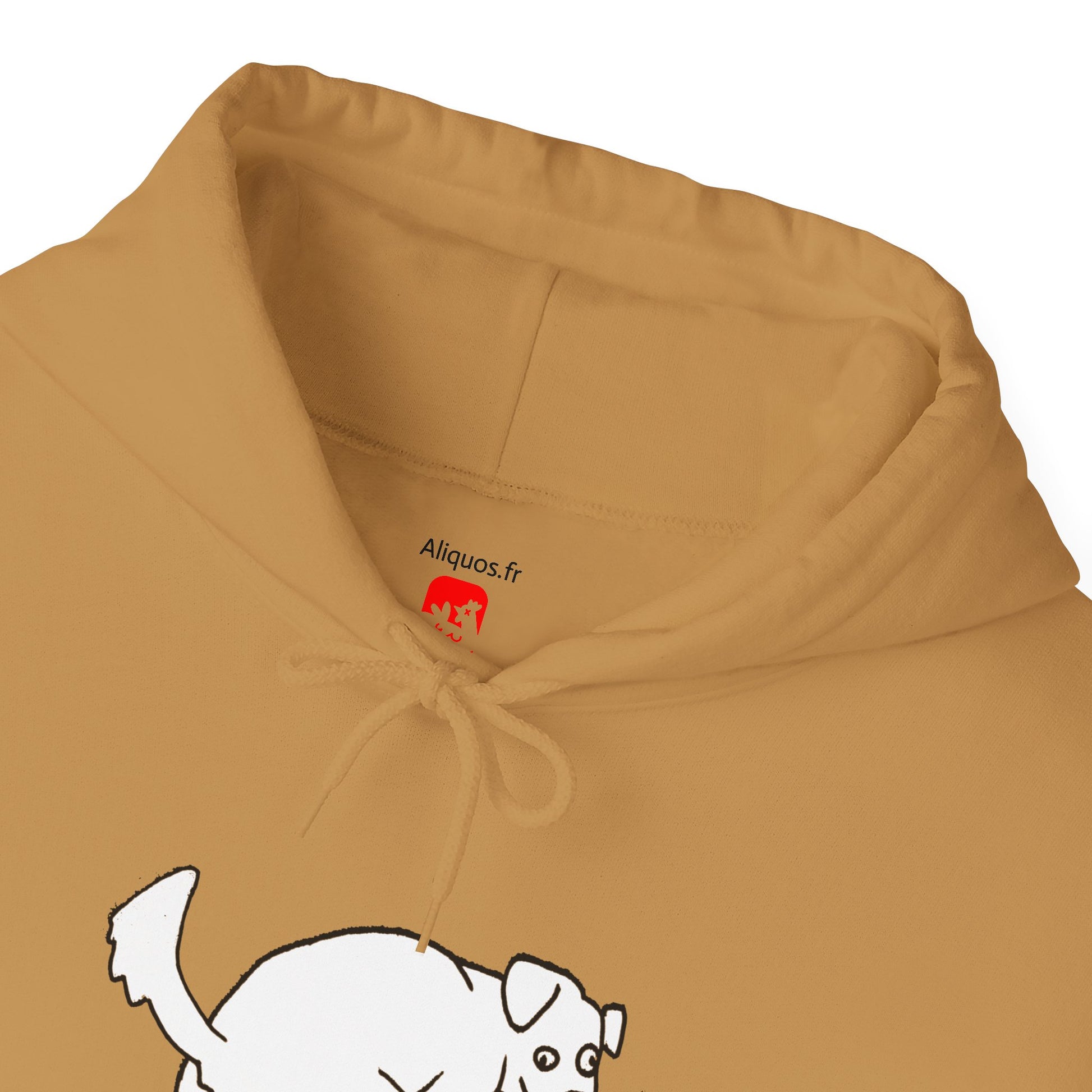 Unisex Hooded Sweatshirt -  Doggy Rainbow Factory - ALIQUOS