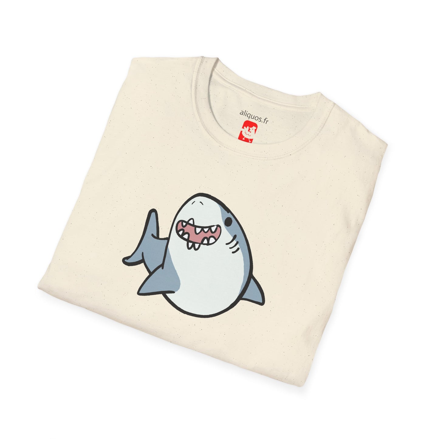 T-shirt unisexe - Requin heureux - Aliquos 
