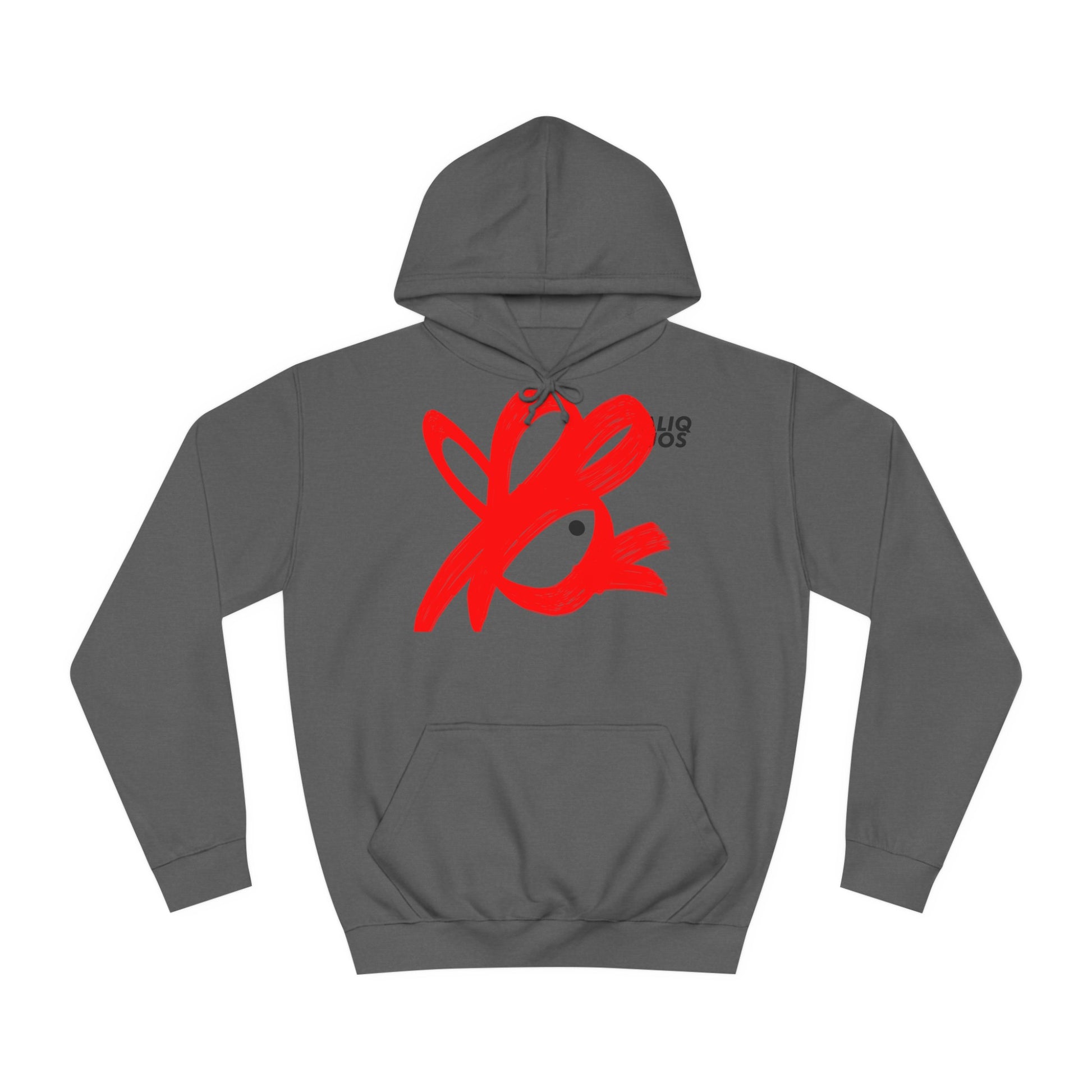 Unisex College Hoodie Painted Chicken - ALIQUOS