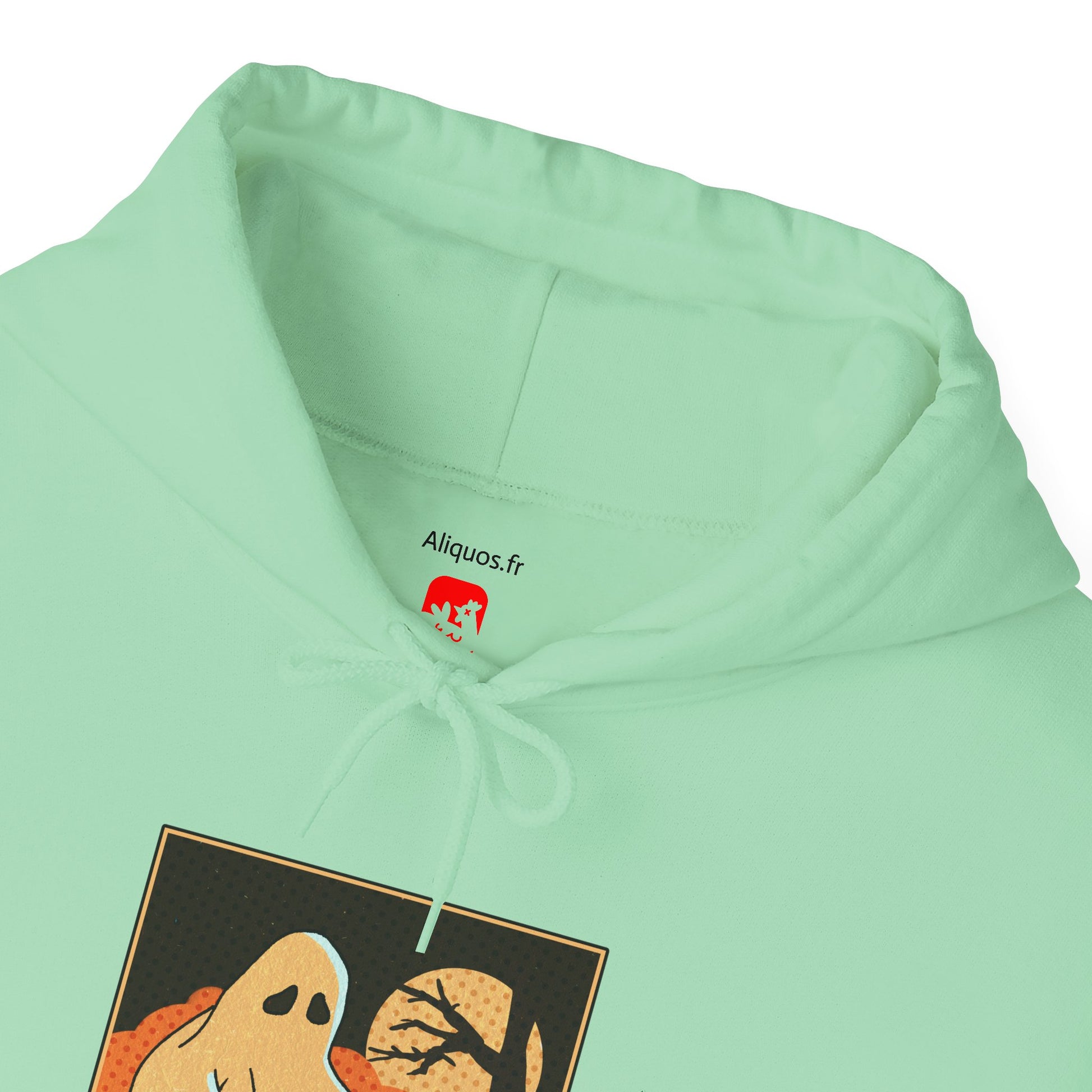 Unisex Hooded Sweatshirt -  'Dogs Won't Ghost You' - ALIQUOS