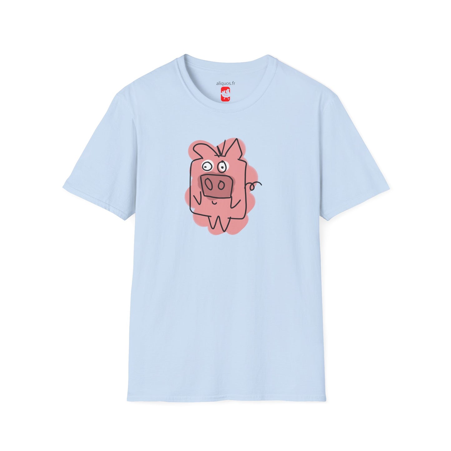 Unisex T-Shirt - Boxxy Piggy -  Aliquos