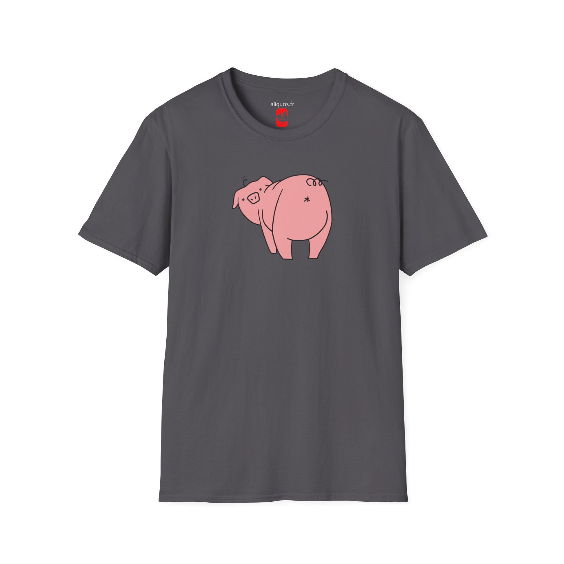 Piggy Rear Unisex Tee - ALIQUOS