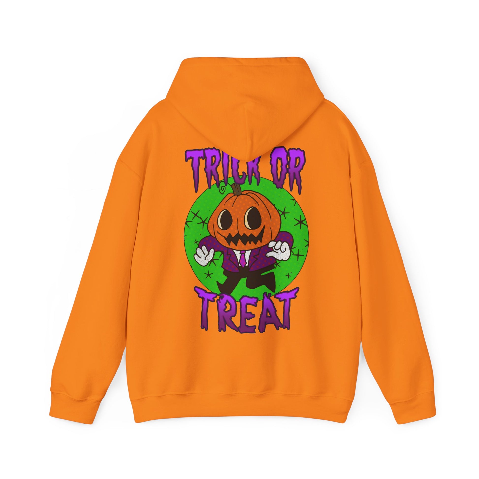 Unisex Hooded Sweatshirt -  Halloween Jack O' Lantern - ALIQUOS