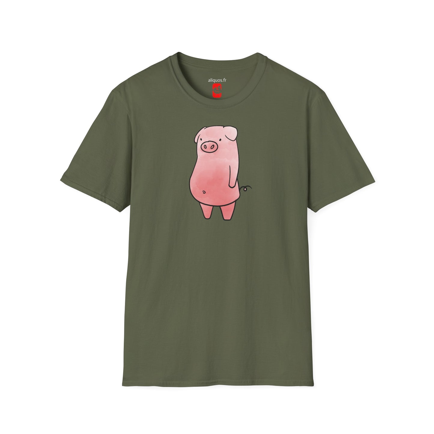 Unisex T-Shirt - Lonely Piggy -  Aliquos