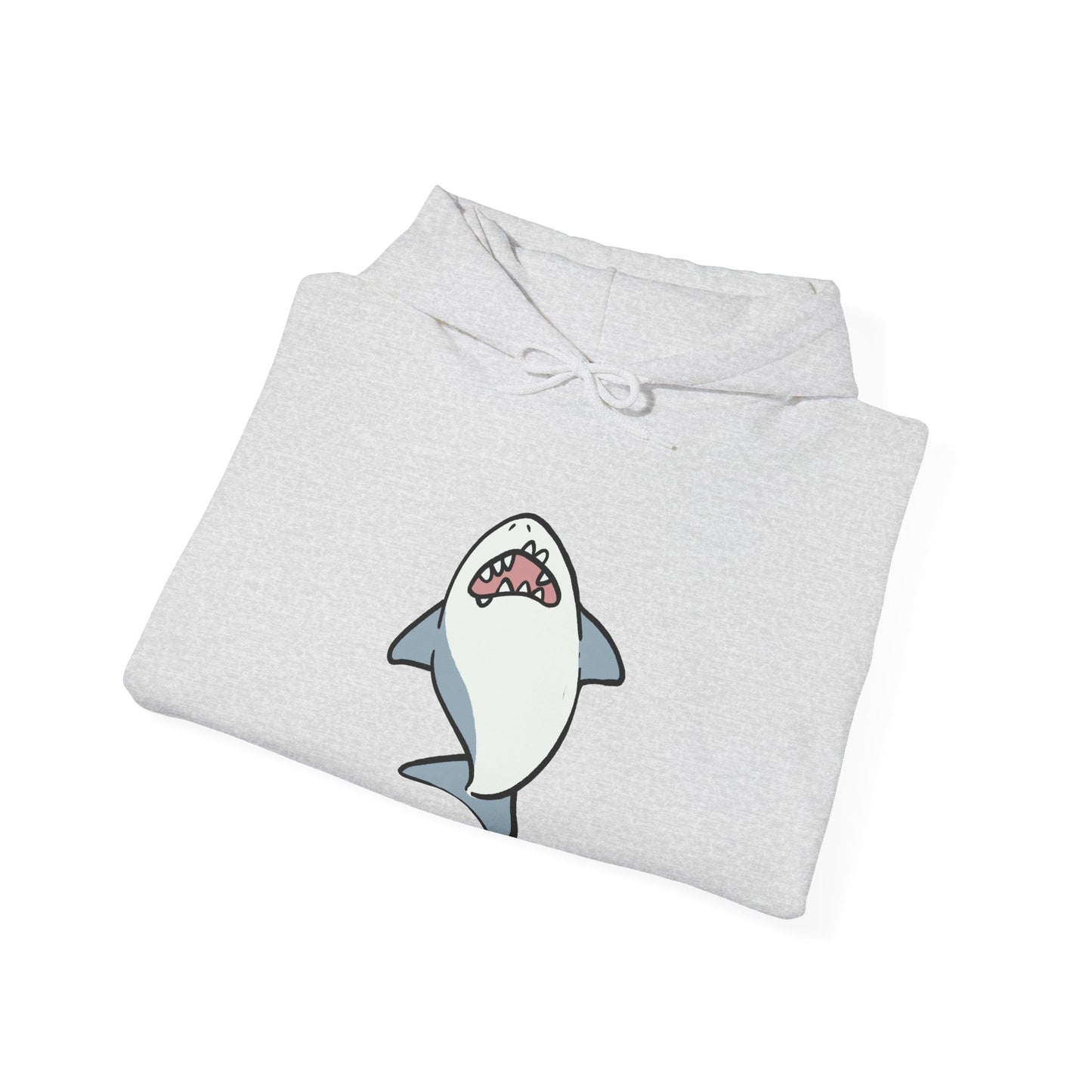 Sweat à capuche unisexe - Requin hurlant - Aliquos 