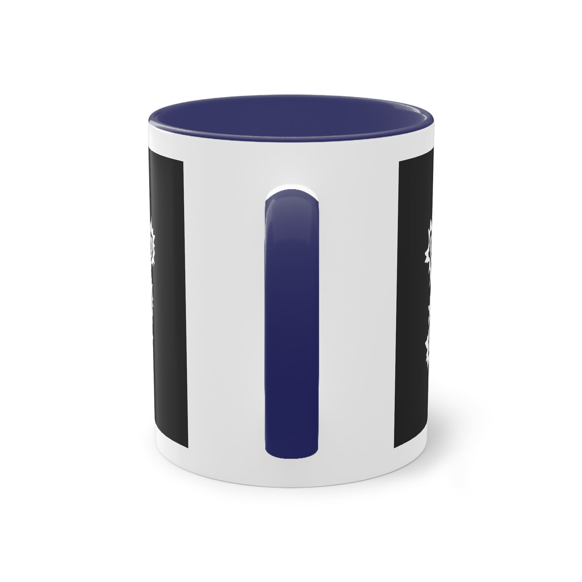 Two Tone Mug - Halloween Skeleton 'Game Over' Design - ALIQUOS