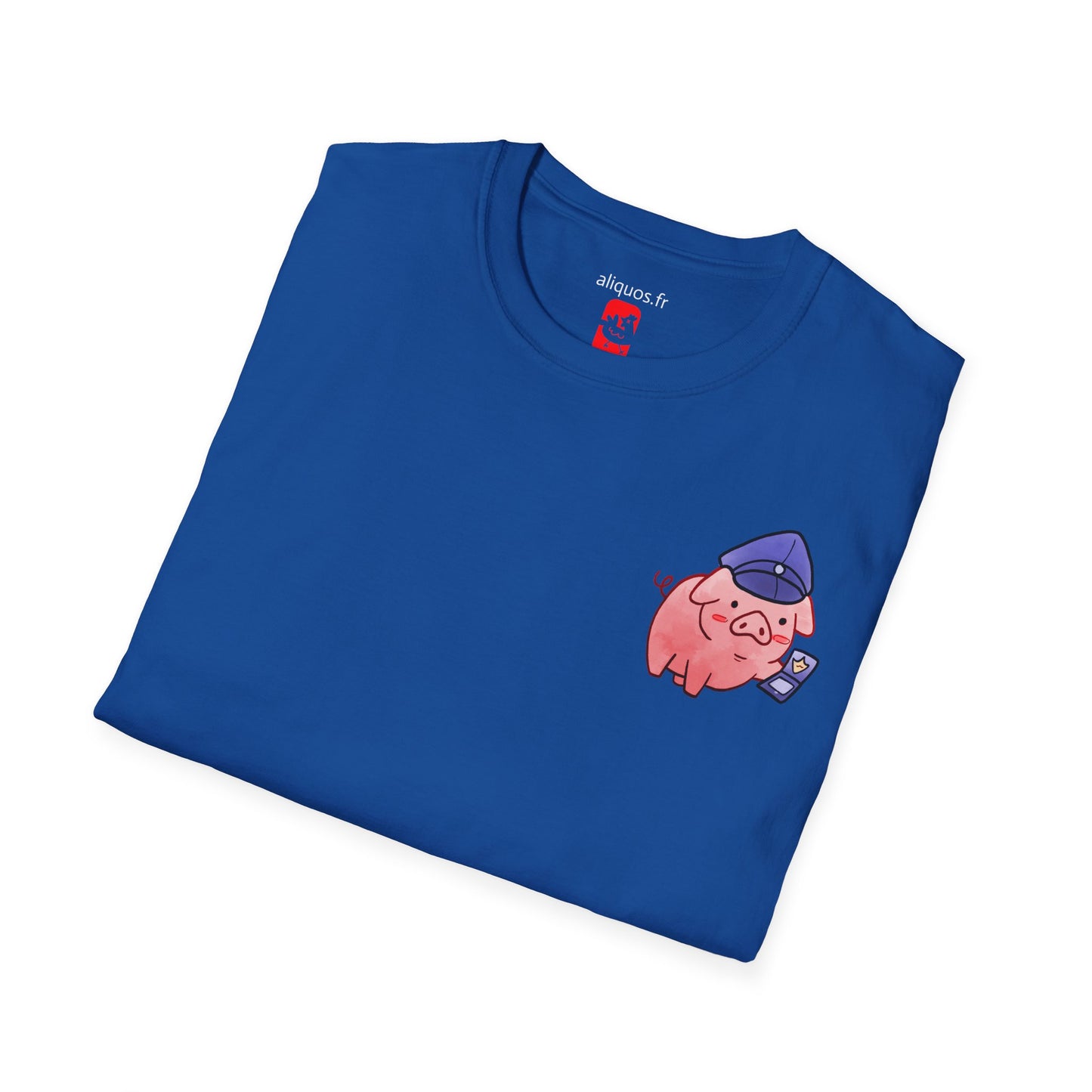 Unisex T-Shirt - Officer Piggy -  Aliquos
