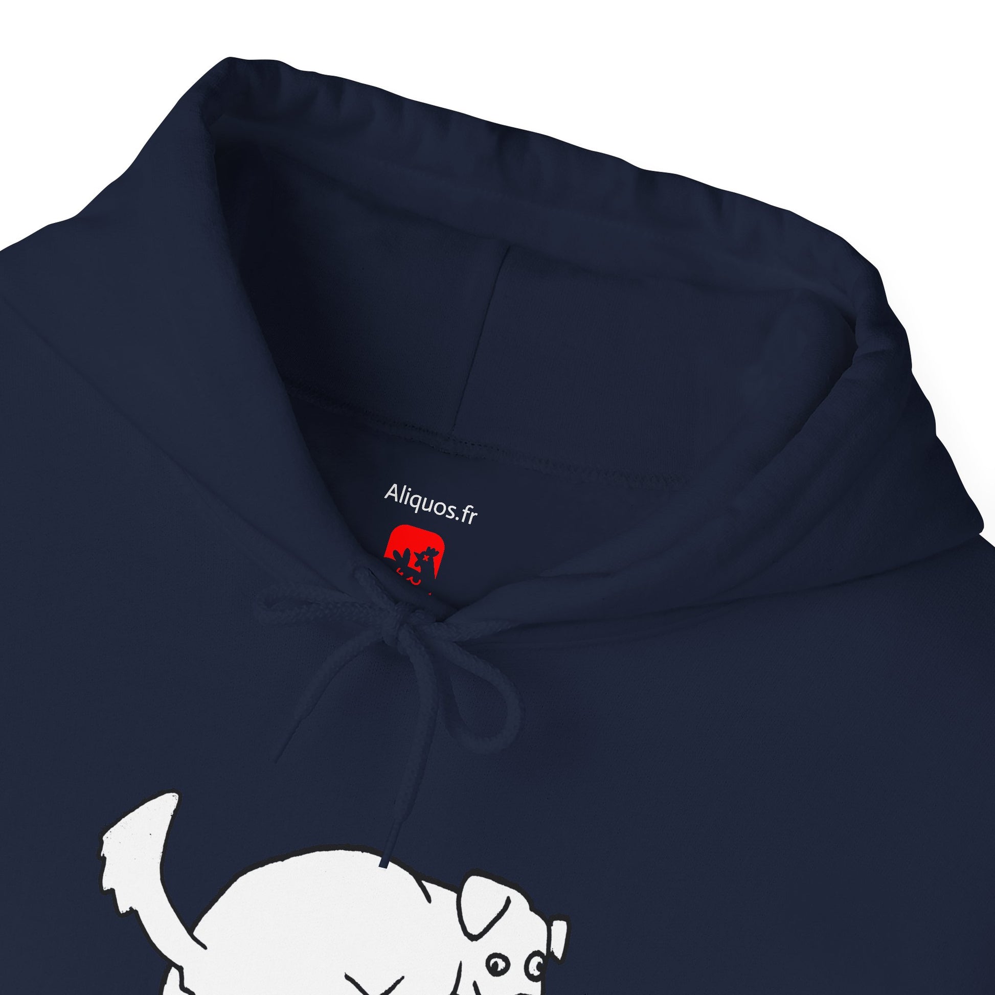 Unisex Hooded Sweatshirt -  Doggy Rainbow Factory - ALIQUOS