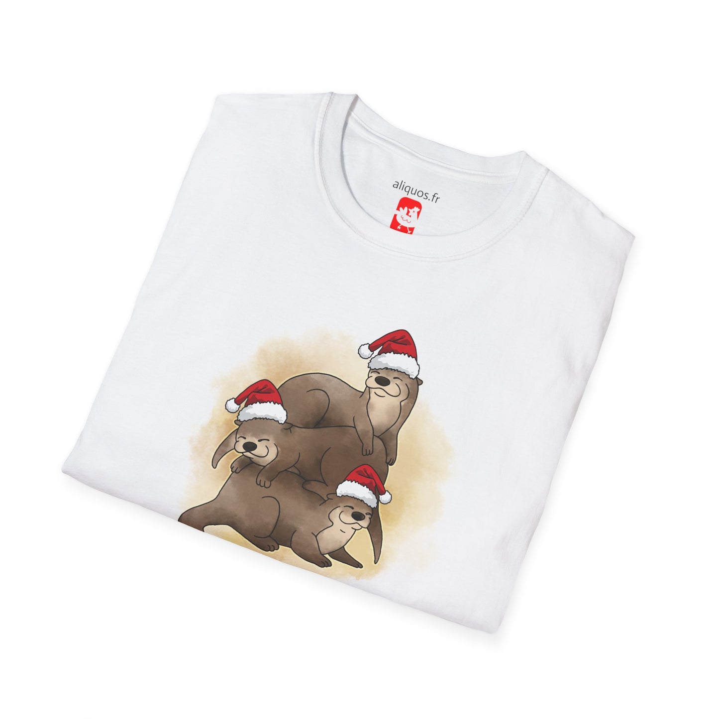 Unisex T-Shirt - Christmas Otter 12