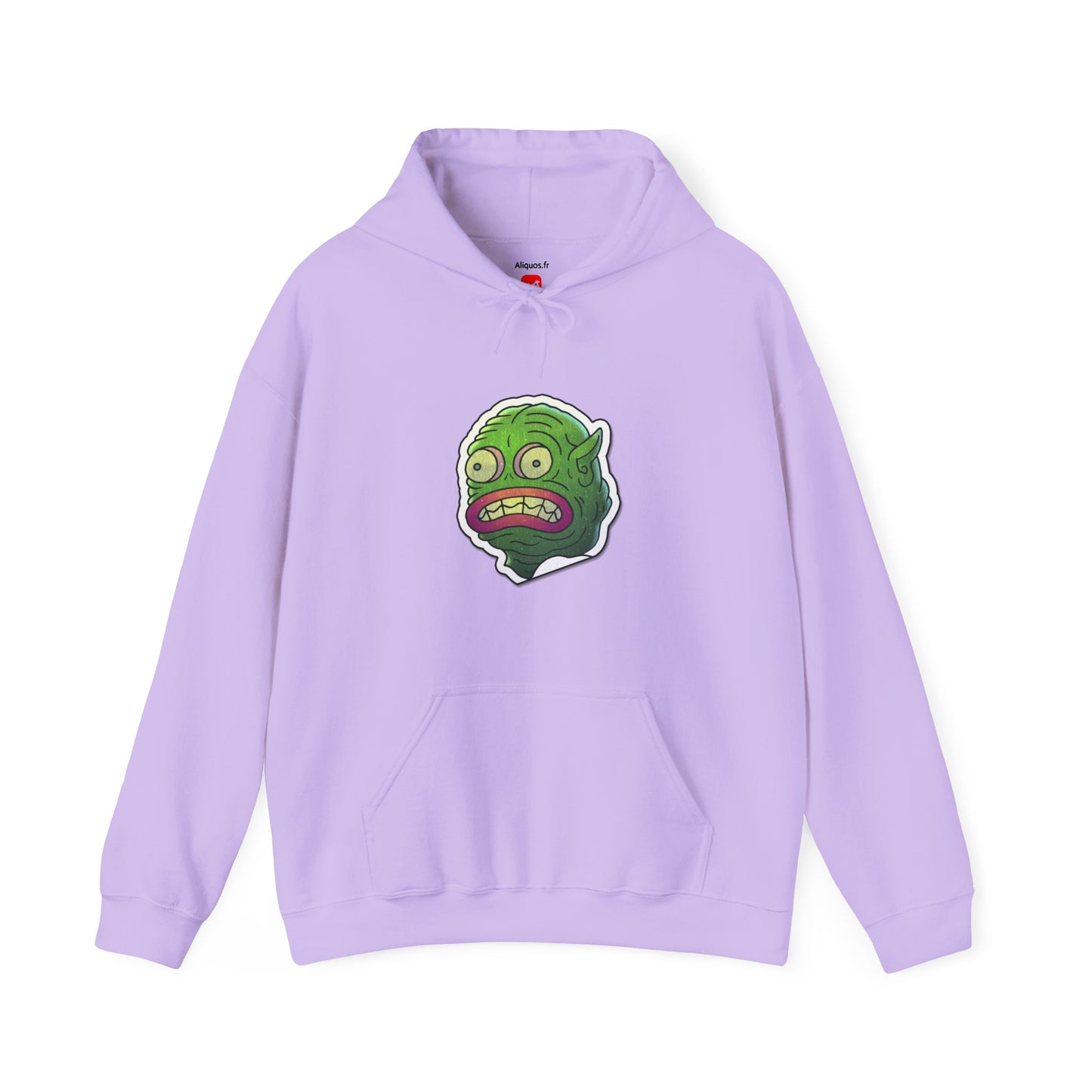 Unisex Hooded Sweatshirt - Water Monster Design - ALIQUOS