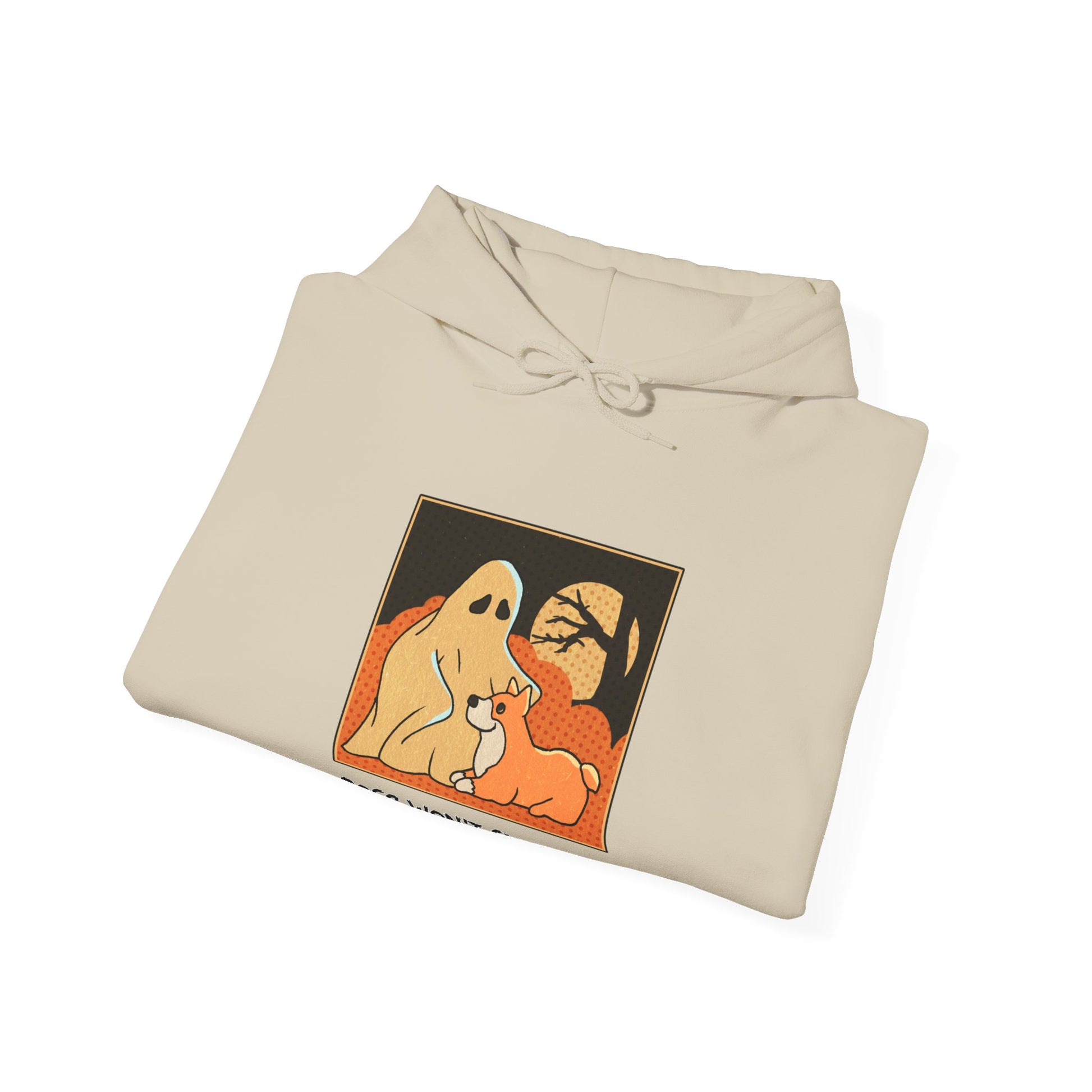 Unisex Hooded Sweatshirt -  'Dogs Won't Ghost You' - ALIQUOS