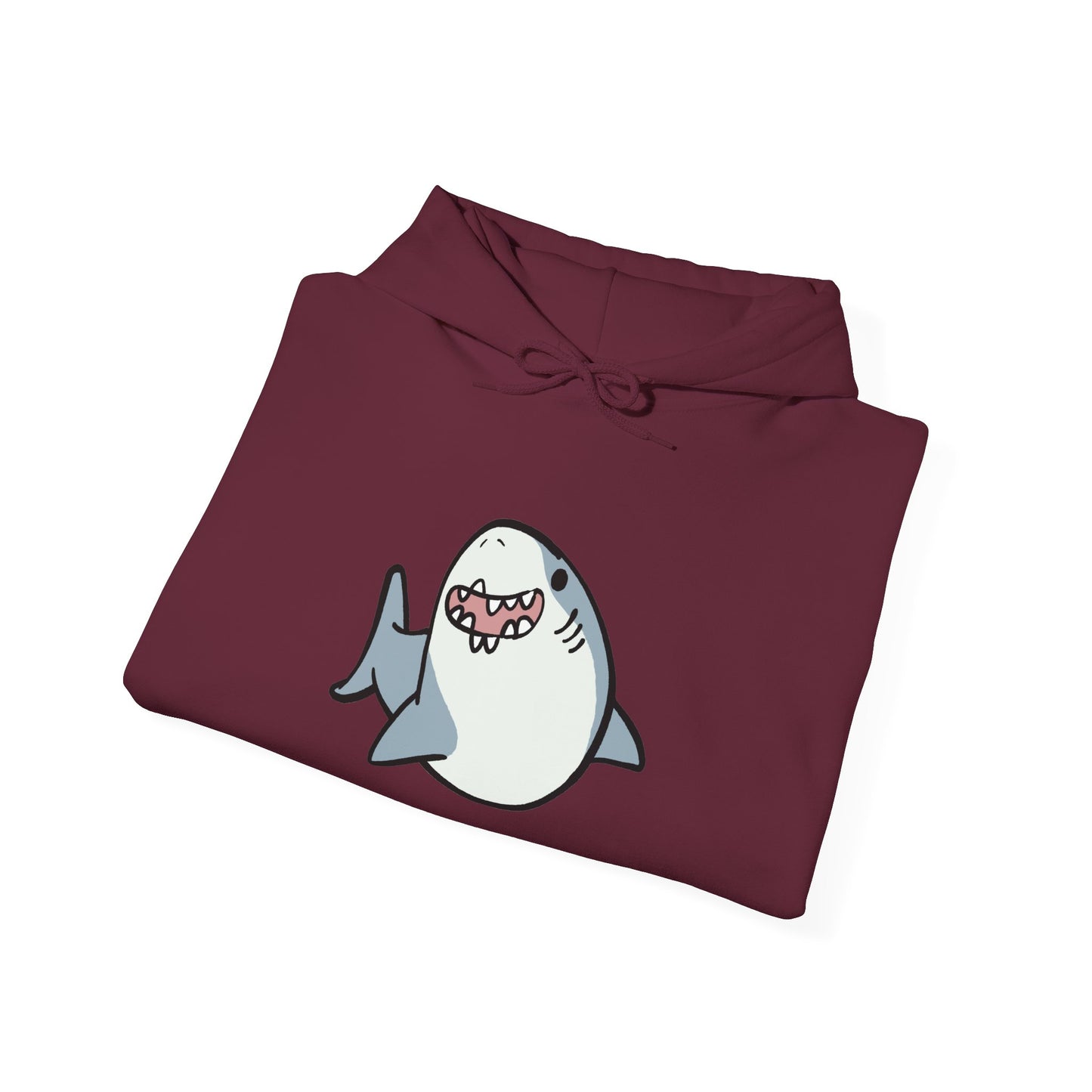 Sweat à capuche unisexe - Happy Shark - Aliquos 