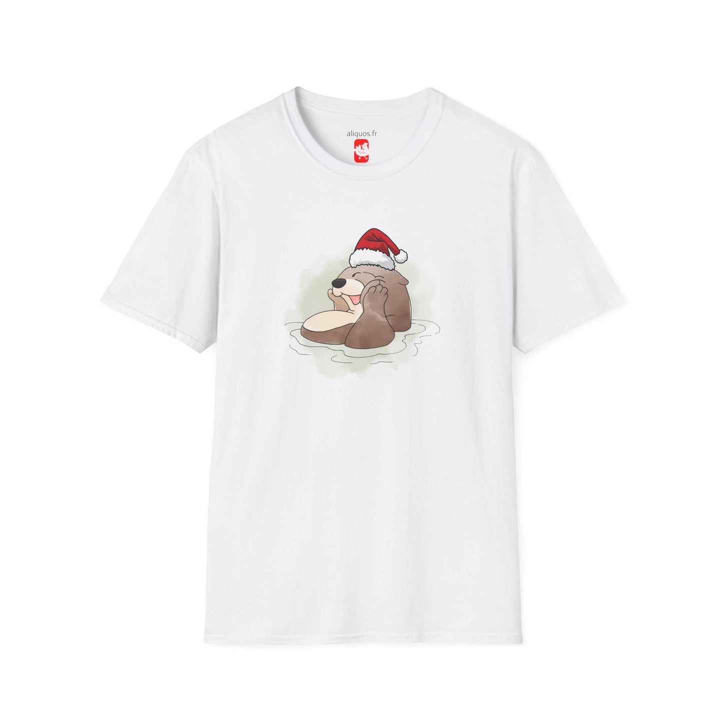 Unisex T-Shirt - Christmas Otter 7