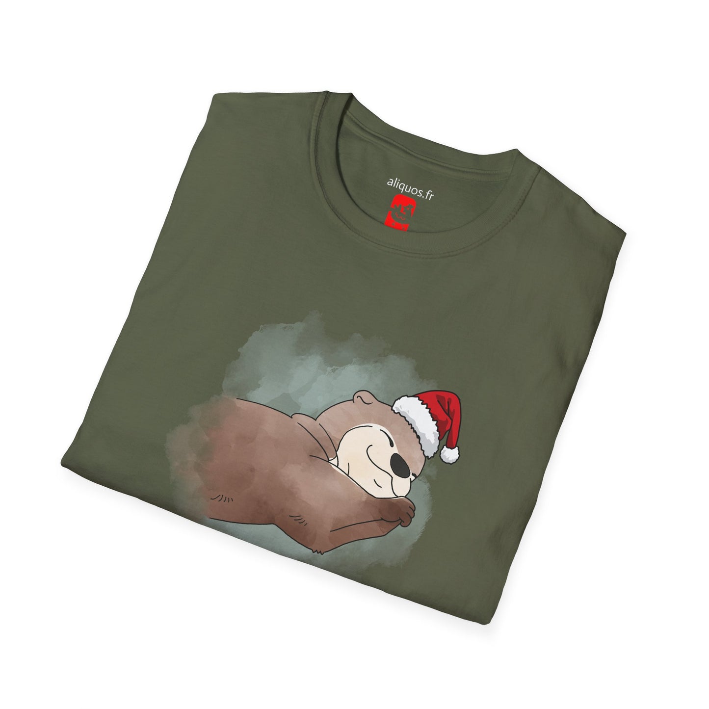 Unisex T-Shirt - Christmas Otter 18