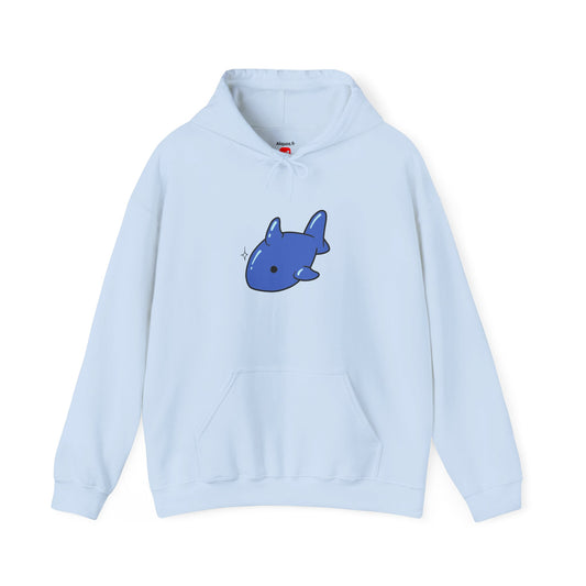 Unisex Hooded Sweatshirt - Floaty Shark - Aliquos
