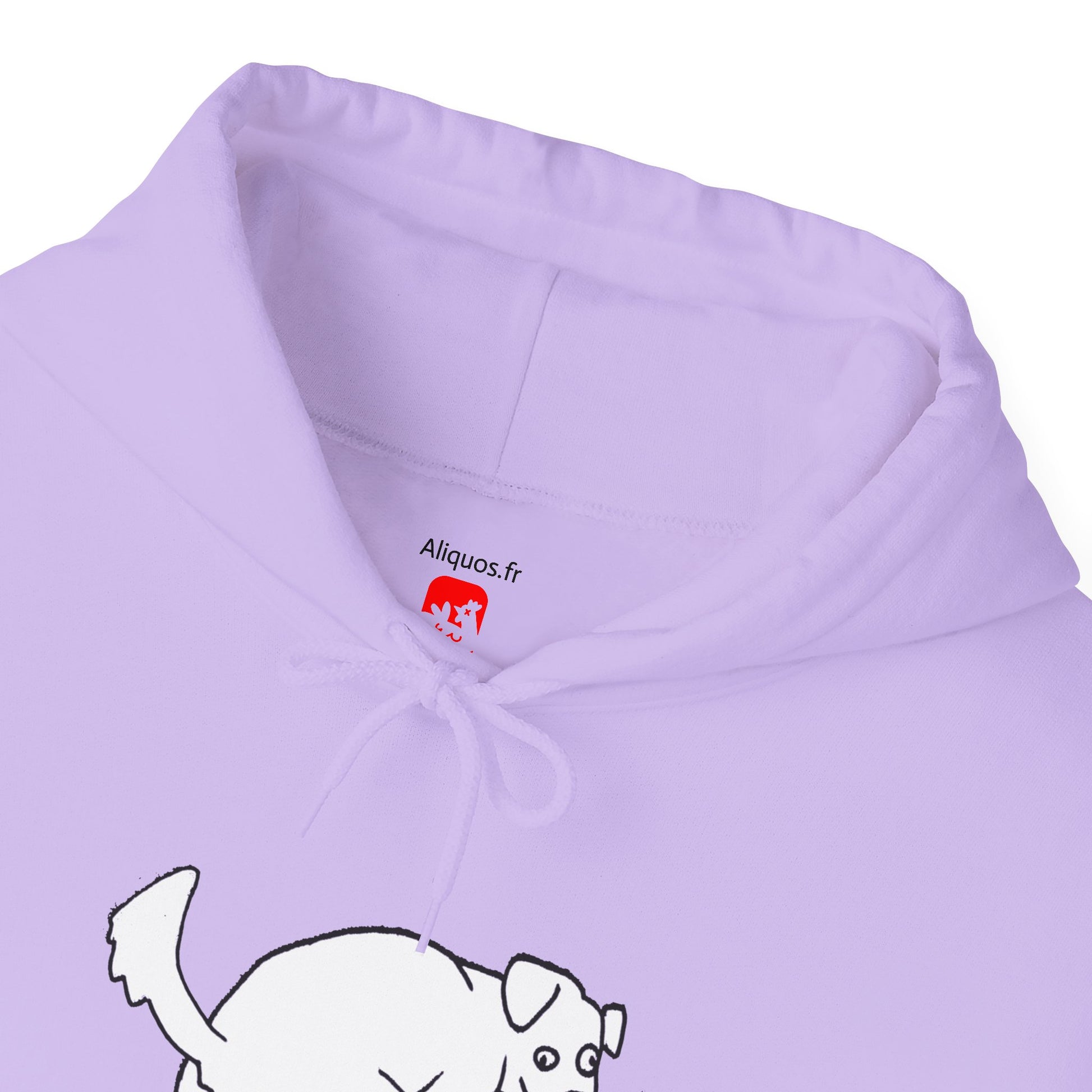 Unisex Hooded Sweatshirt -  Doggy Rainbow Factory - ALIQUOS