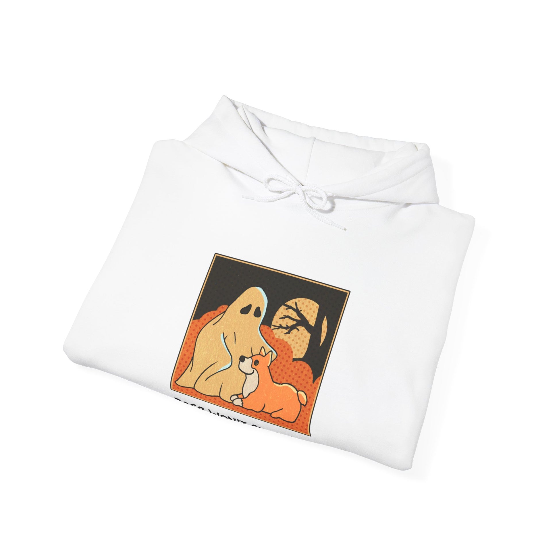 Unisex Hooded Sweatshirt -  'Dogs Won't Ghost You' - ALIQUOS