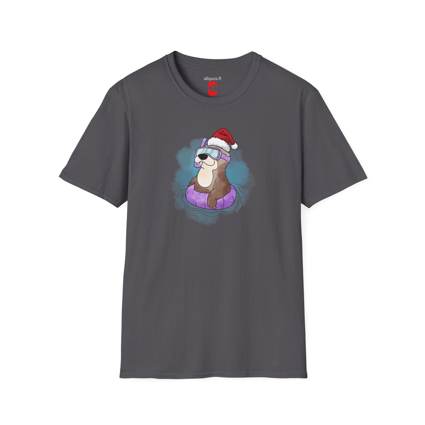 Unisex T-Shirt - Christmas Otter 4