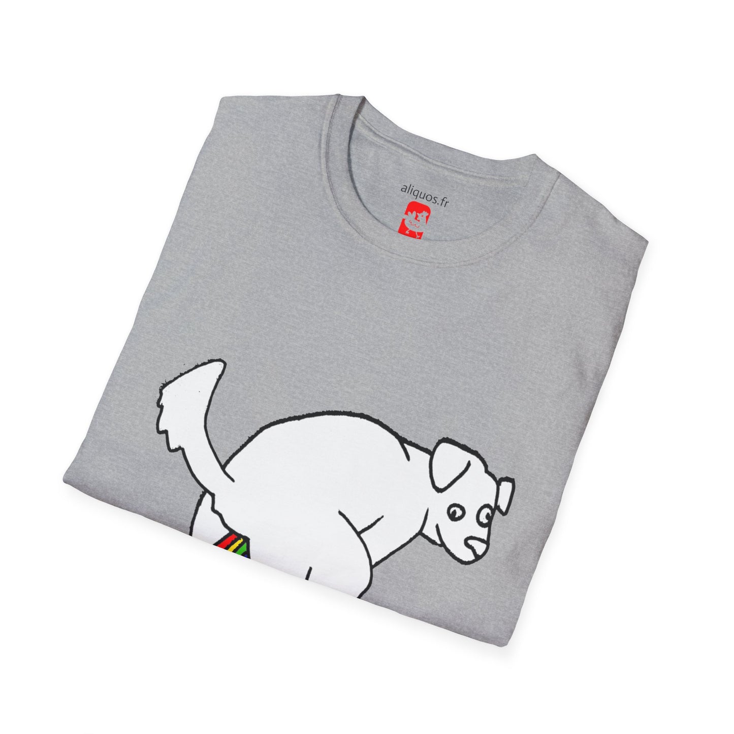 Unisex T-Shirt - Doggy Rainbow Factory - ALIQUOS