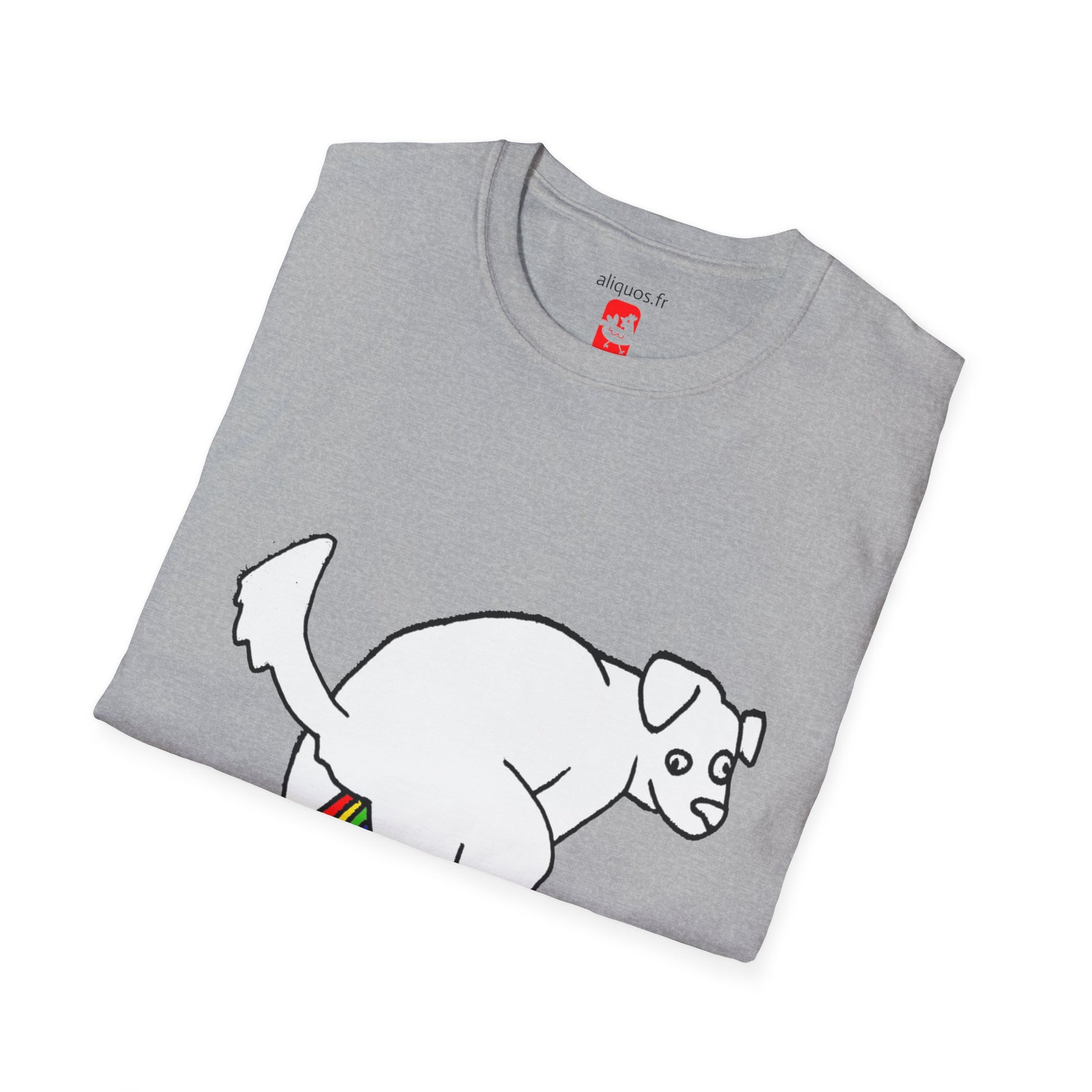 Unisex T-Shirt - Doggy Rainbow Factory - ALIQUOS