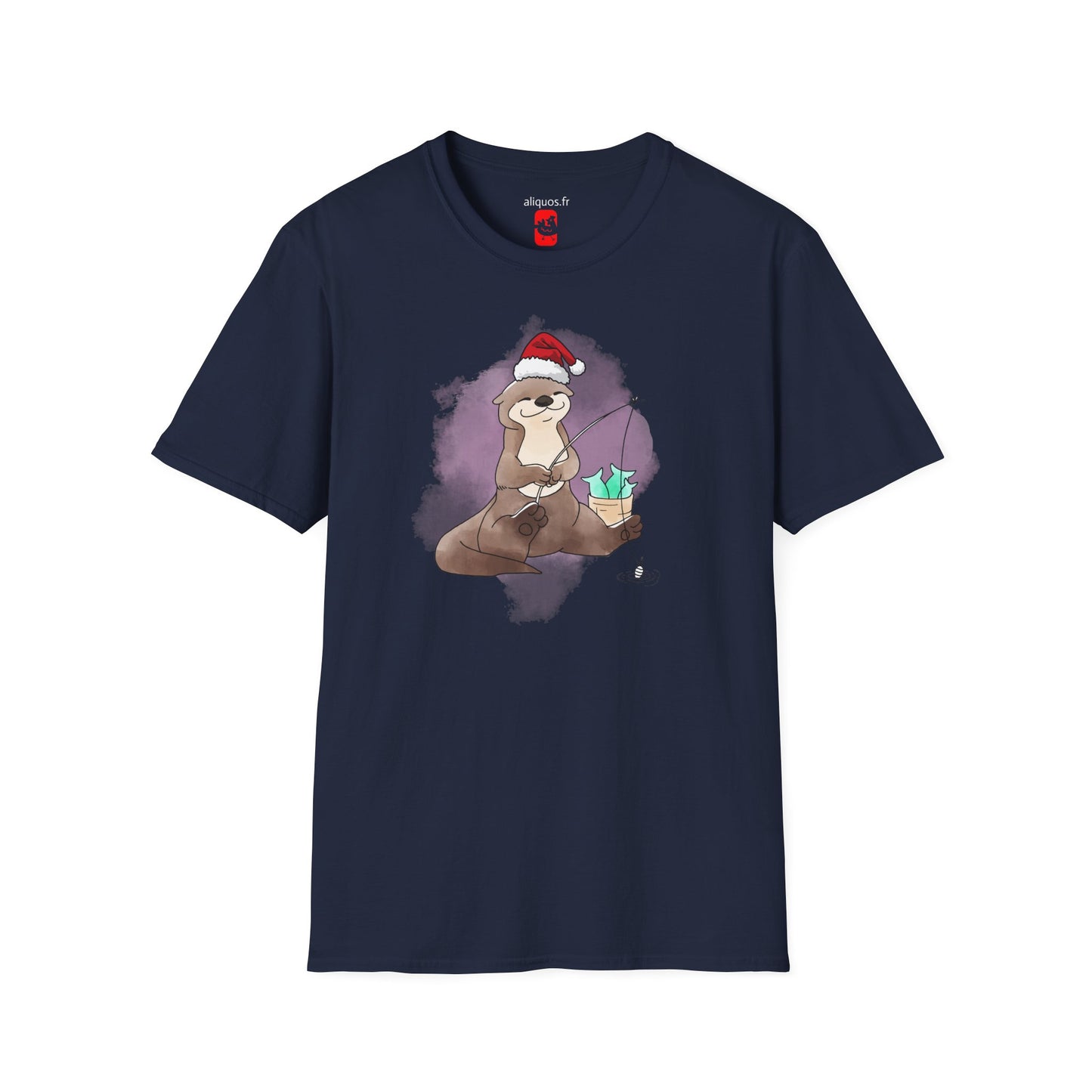 Unisex T-Shirt - Christmas Otter 6