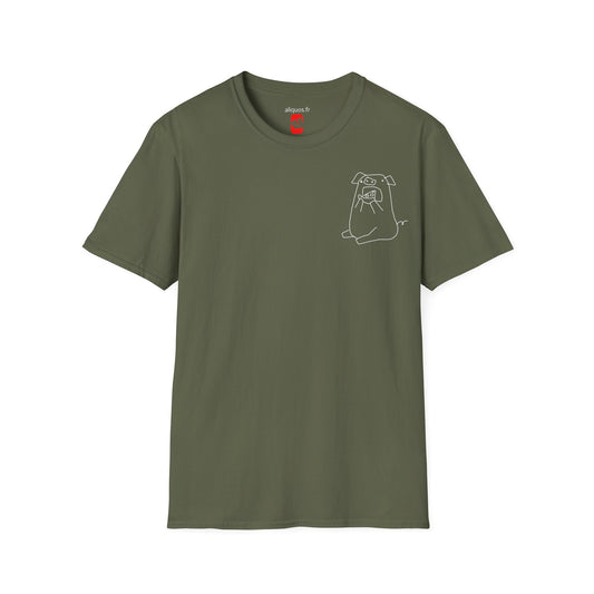 Pizza Piggy Unisex Tee - ALIQUOS