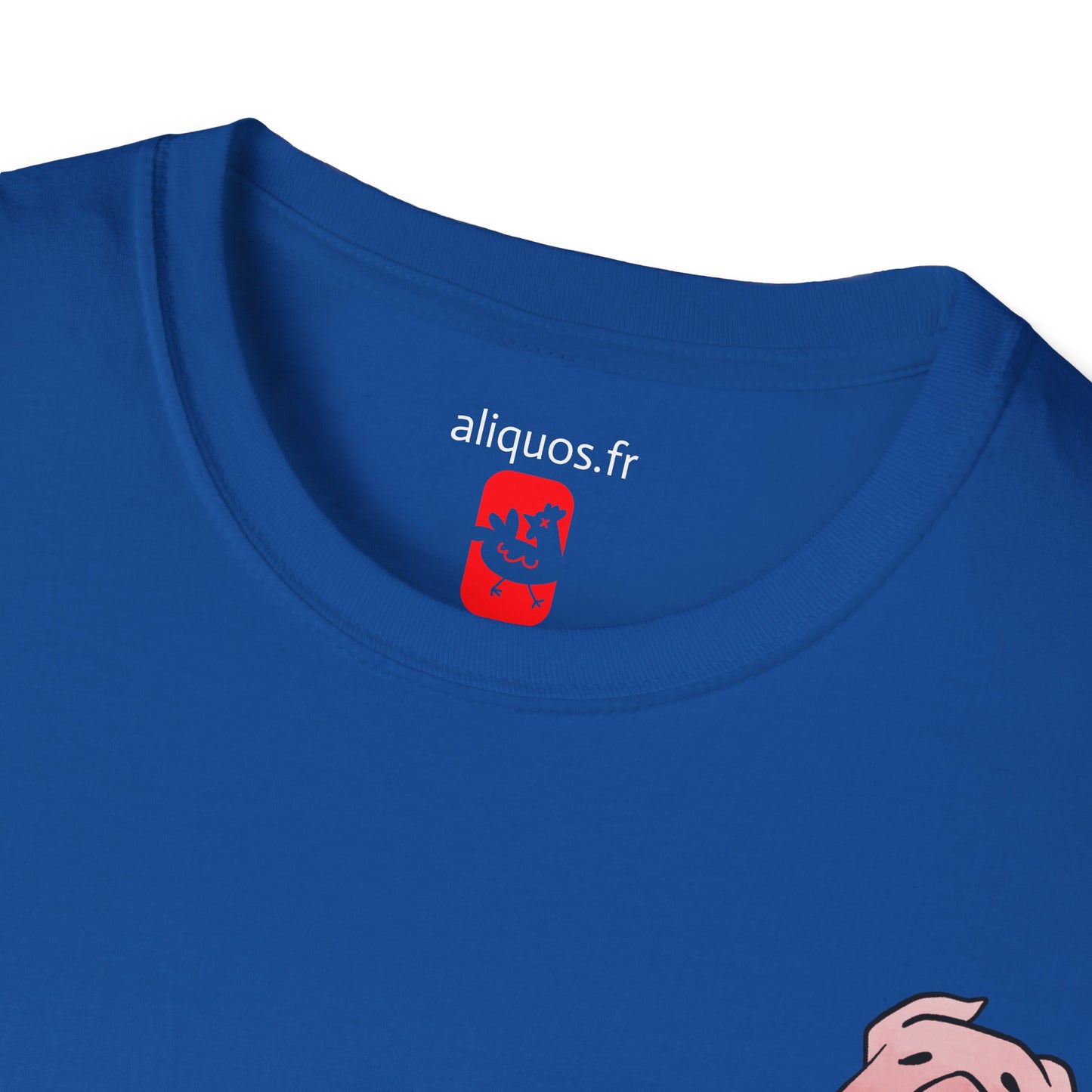 Unisex T-Shirt - Piggy Head -  Aliquos