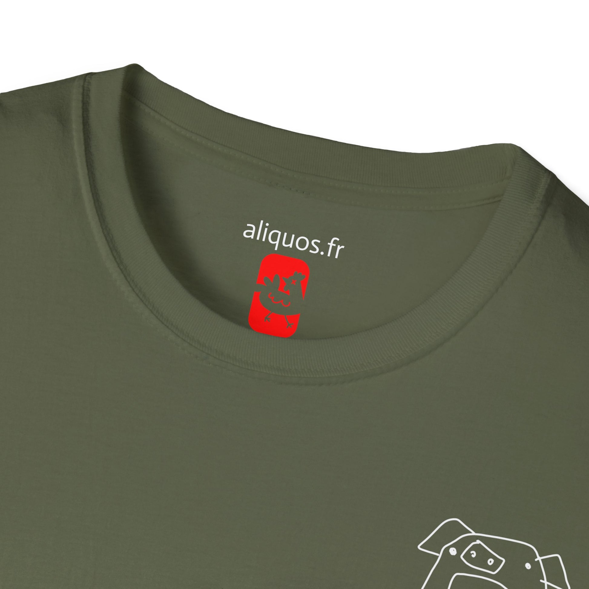 Pizza Piggy Unisex Tee - ALIQUOS
