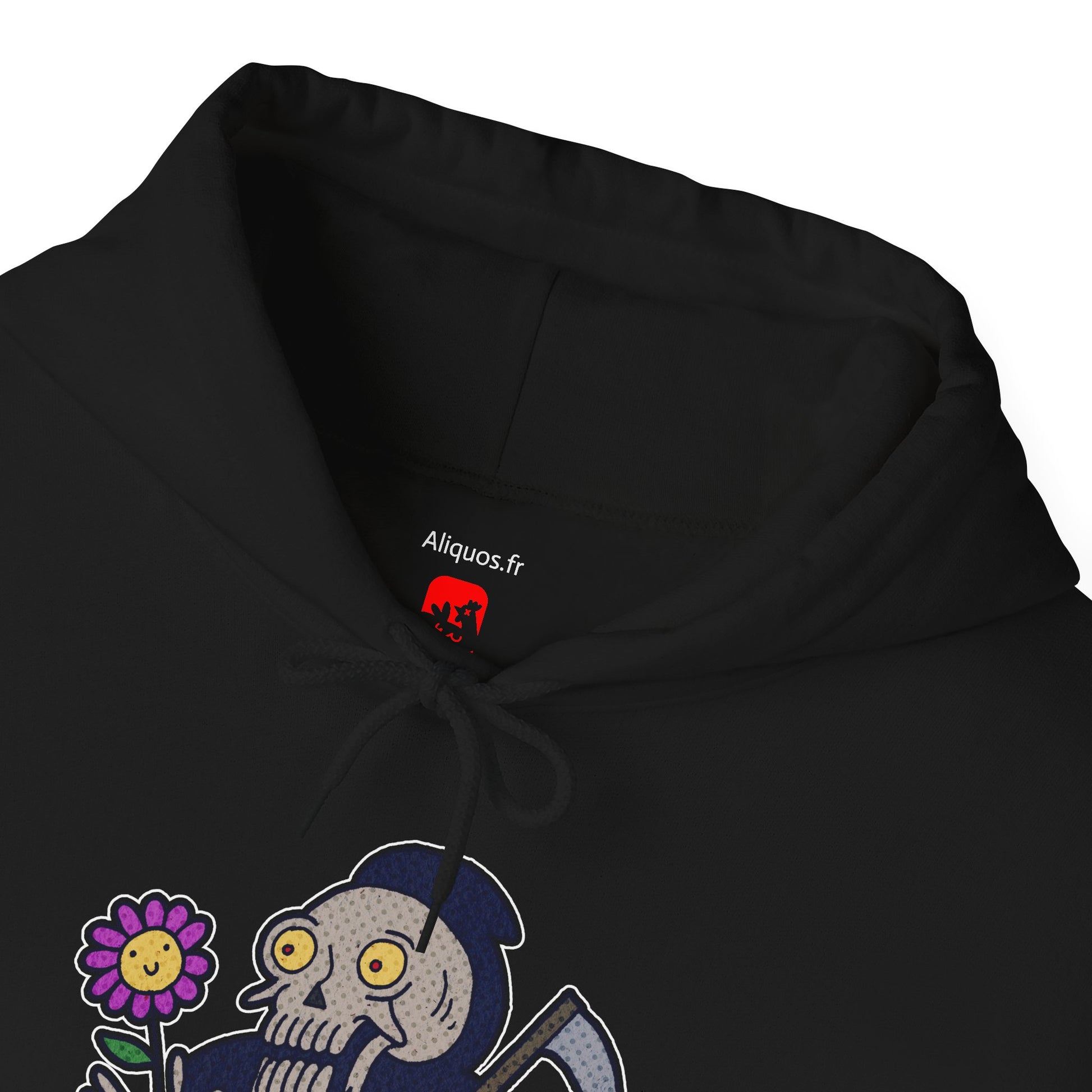 Unisex Hooded Sweatshirt -  Kill 'Em With Kindness Design - ALIQUOS