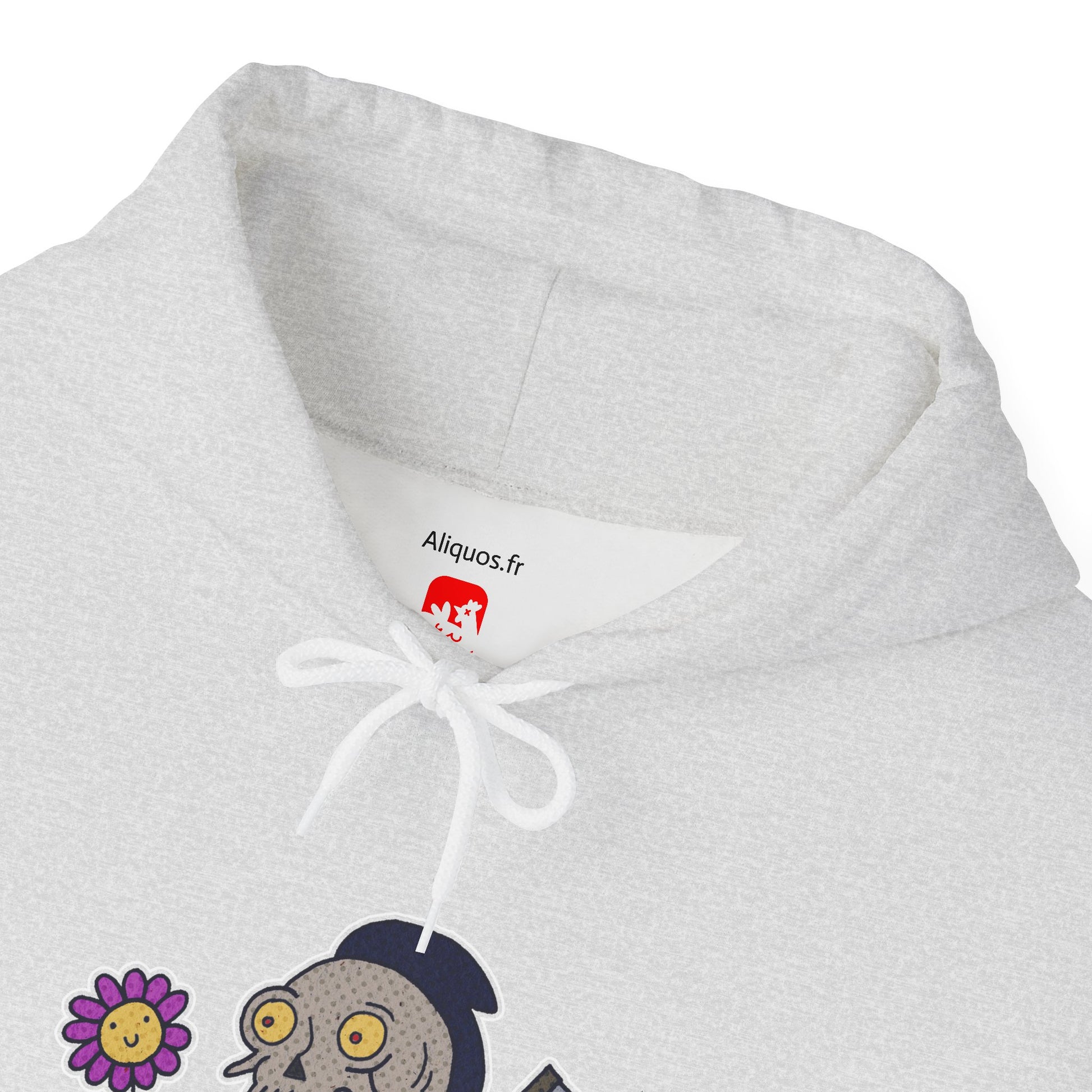 Unisex Hooded Sweatshirt -  Kill 'Em With Kindness Design - ALIQUOS