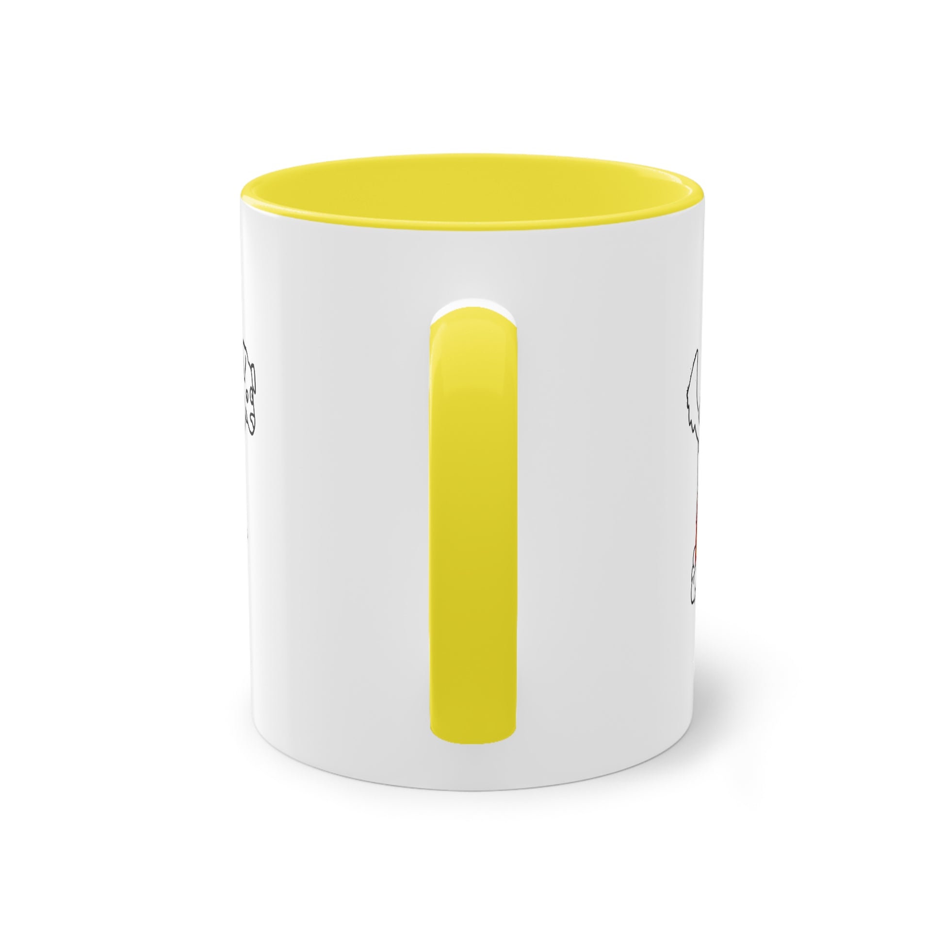 Two Tone Mug - Doggy Rainbow Factory - ALIQUOS