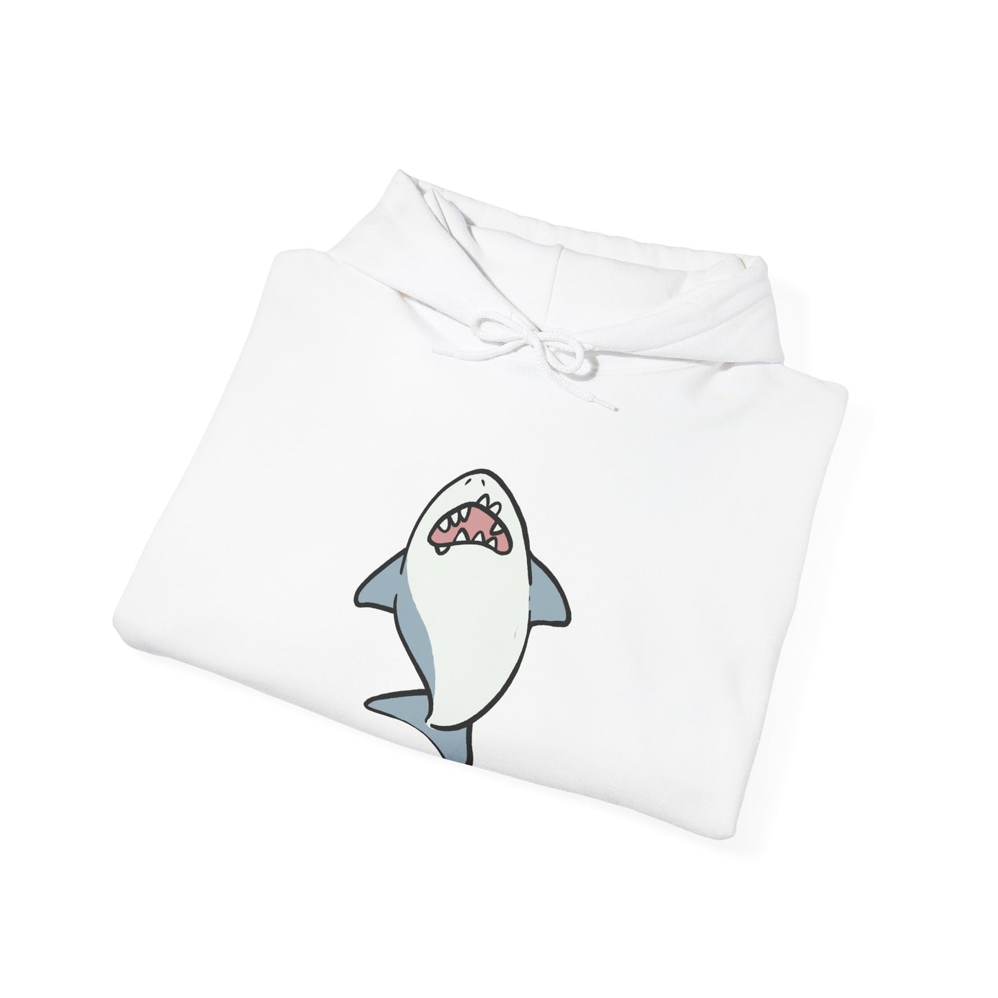 Sweat à capuche unisexe - Requin hurlant - Aliquos 