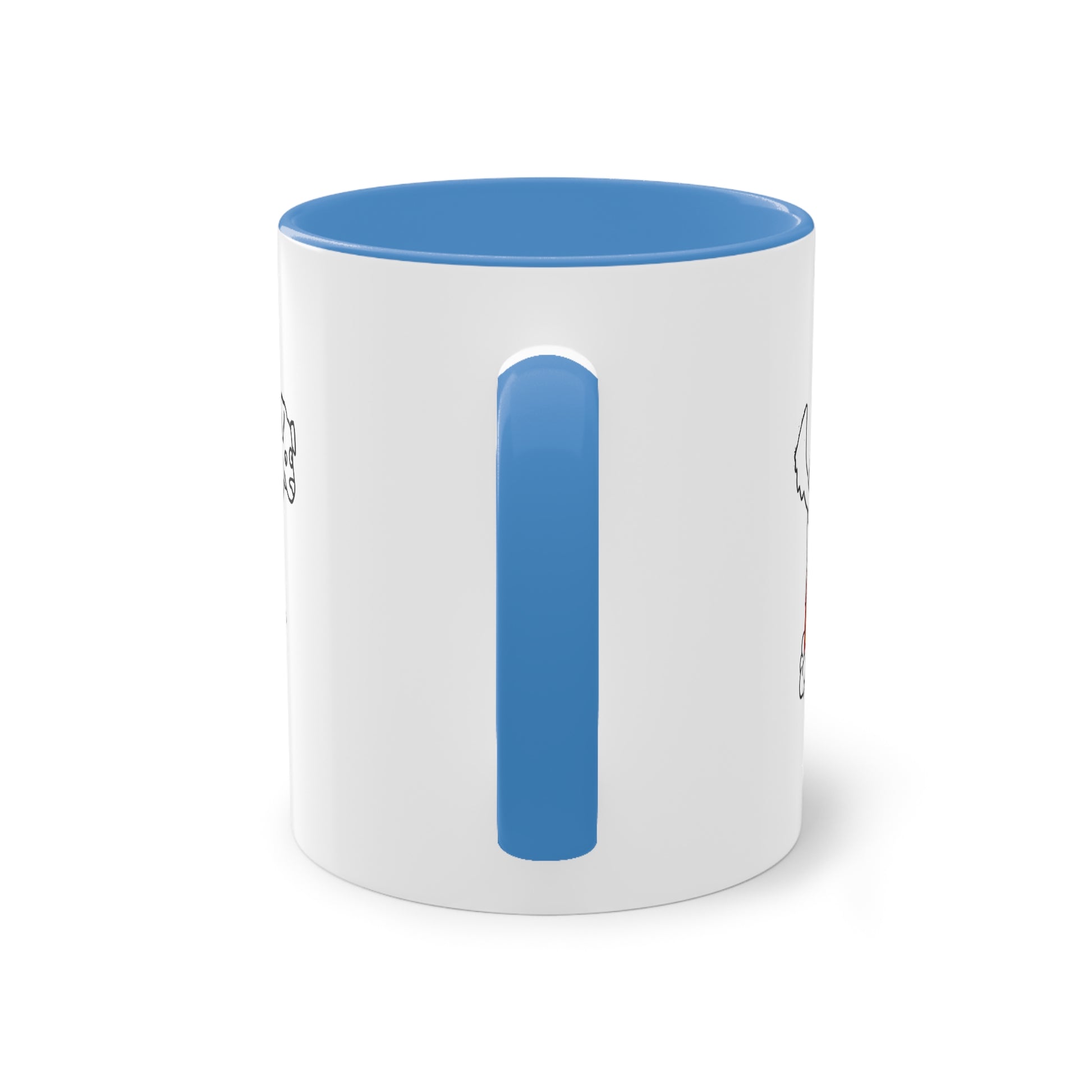Two Tone Mug - Doggy Rainbow Factory - ALIQUOS