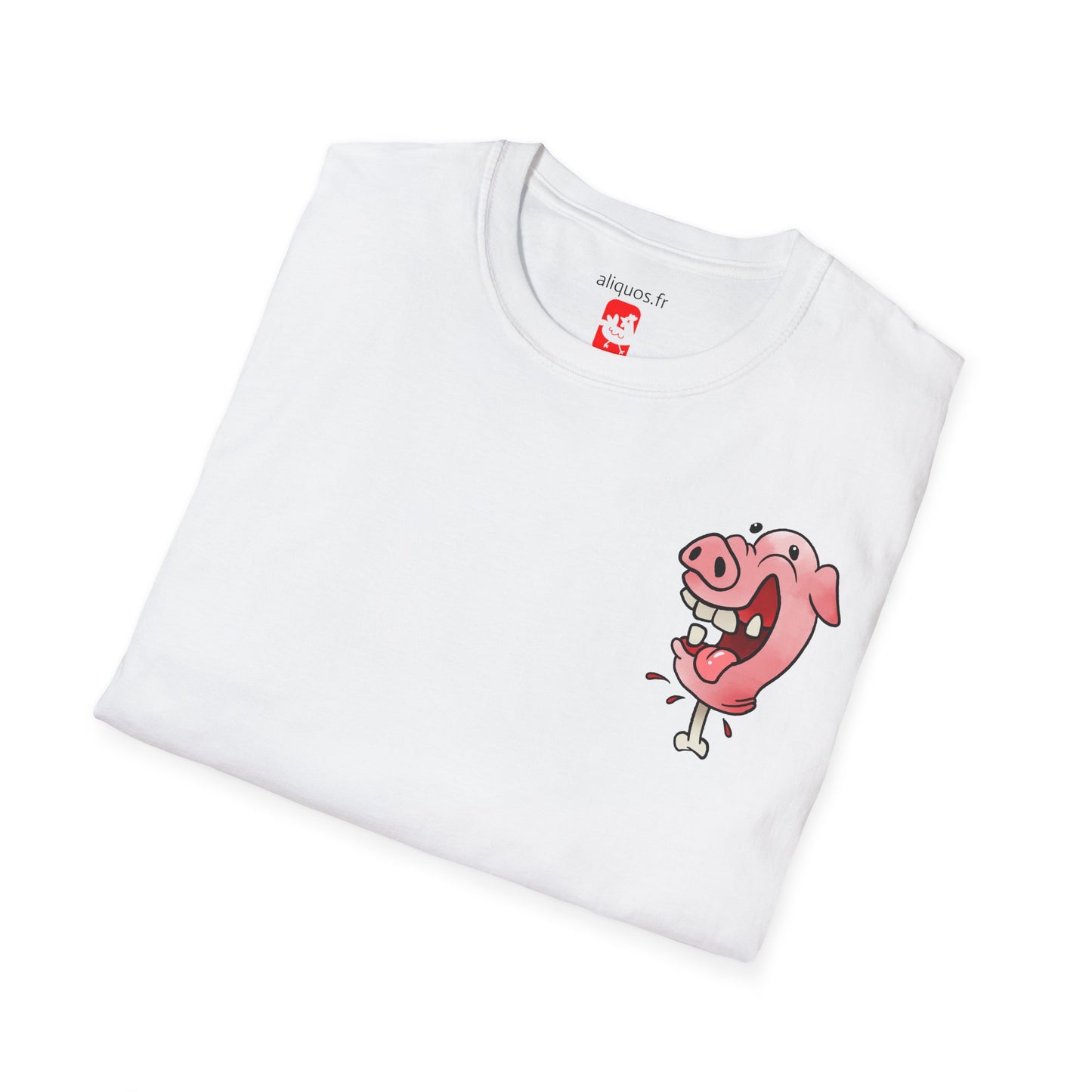 Unisex T-Shirt - Piggy Drumstick -  Aliquos