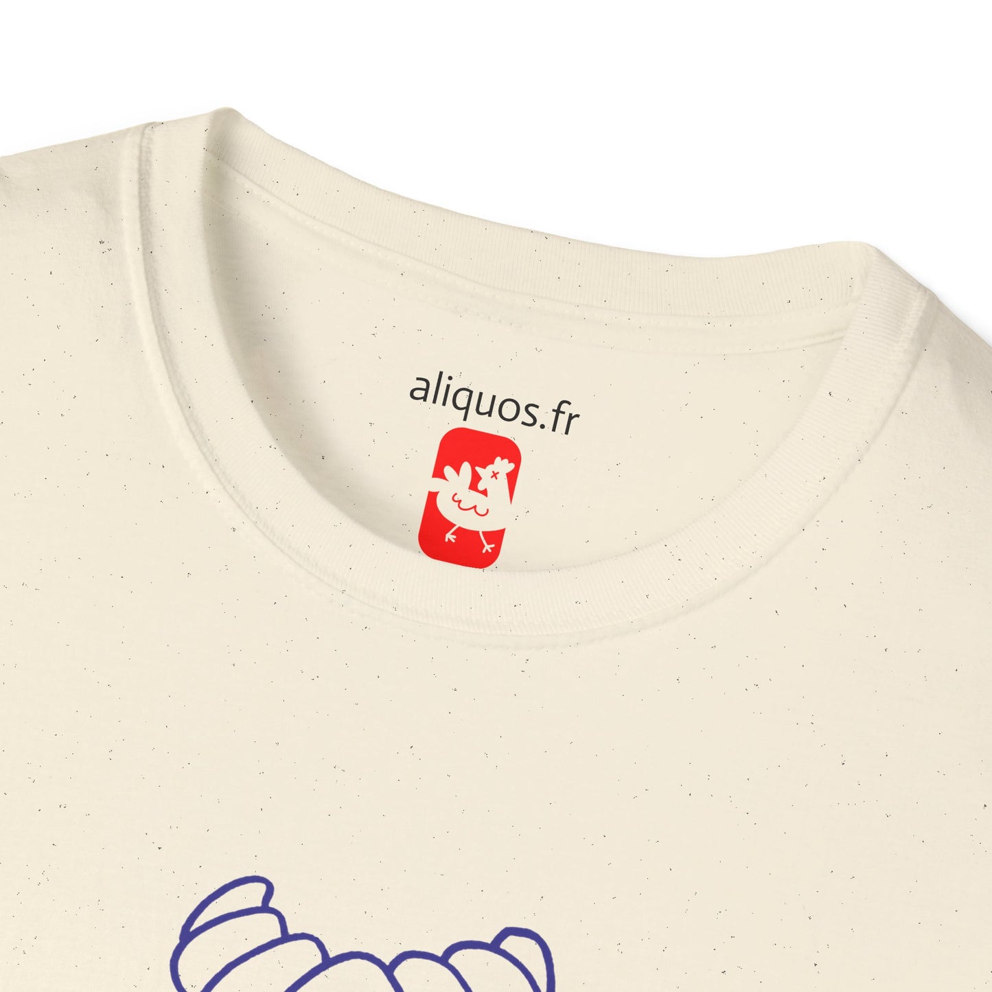 Unisex T-Shirt – Croissant To Go – On Verra Demain – Aliquos